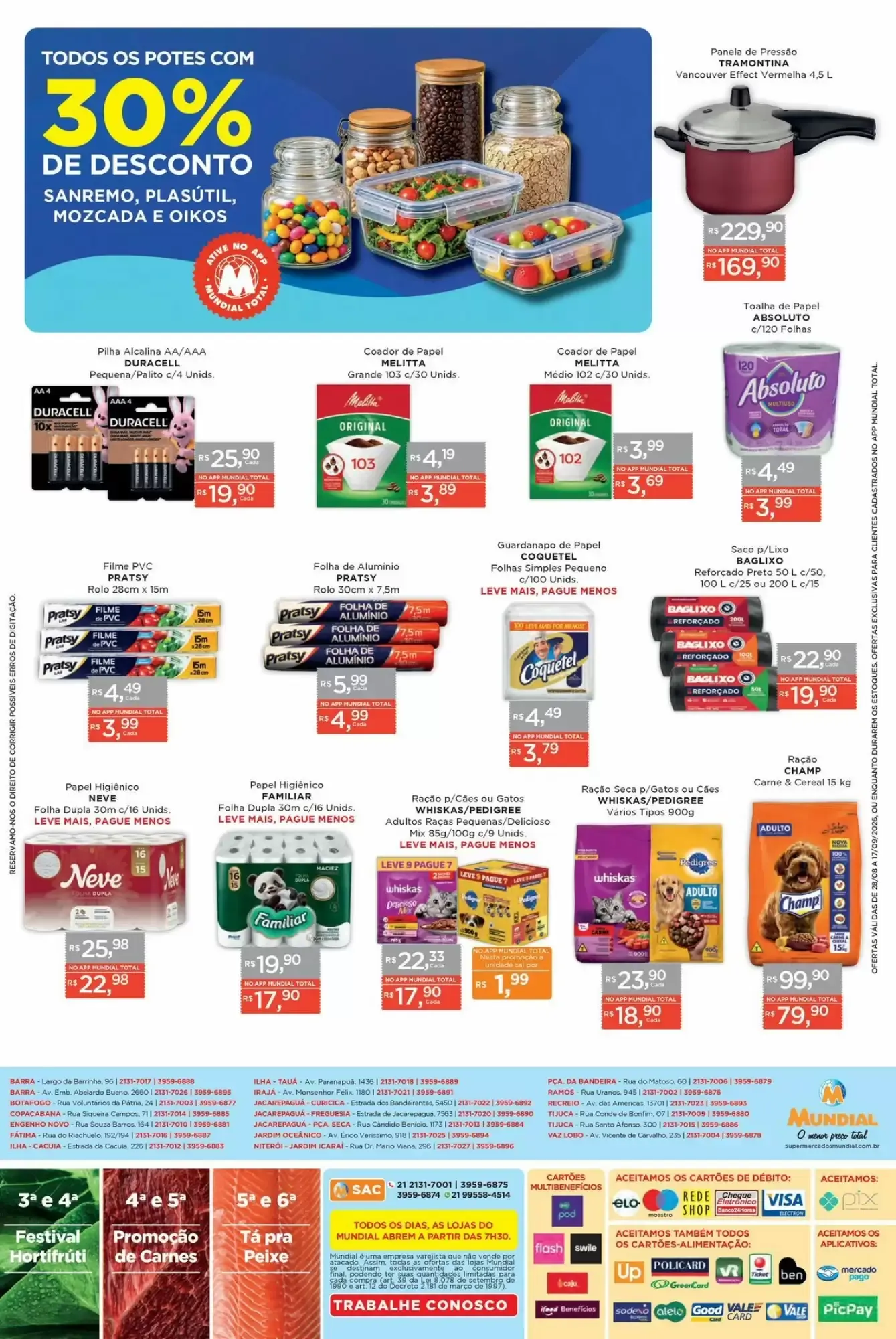 Encarte de Encarte Supermercados Mundial 28 de agosto até 17 de setembro 2026 - Pagina 14