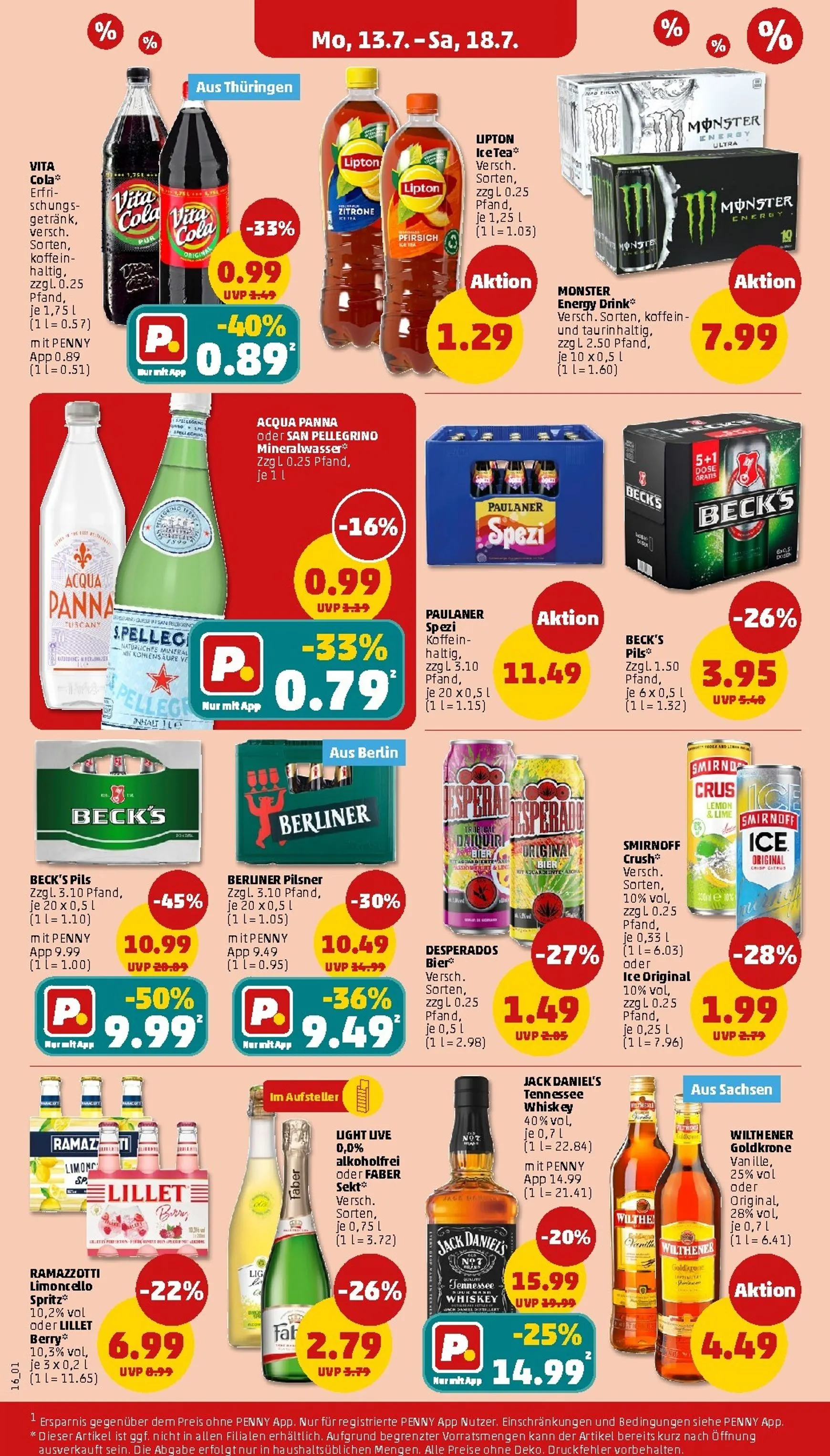 PENNY Prospekt nächste Woche – von Montag 13.07.2026 bis Samstag 18.07.2026 von 13. Juli bis 18. Juli 2026 - Prospekt seite 18