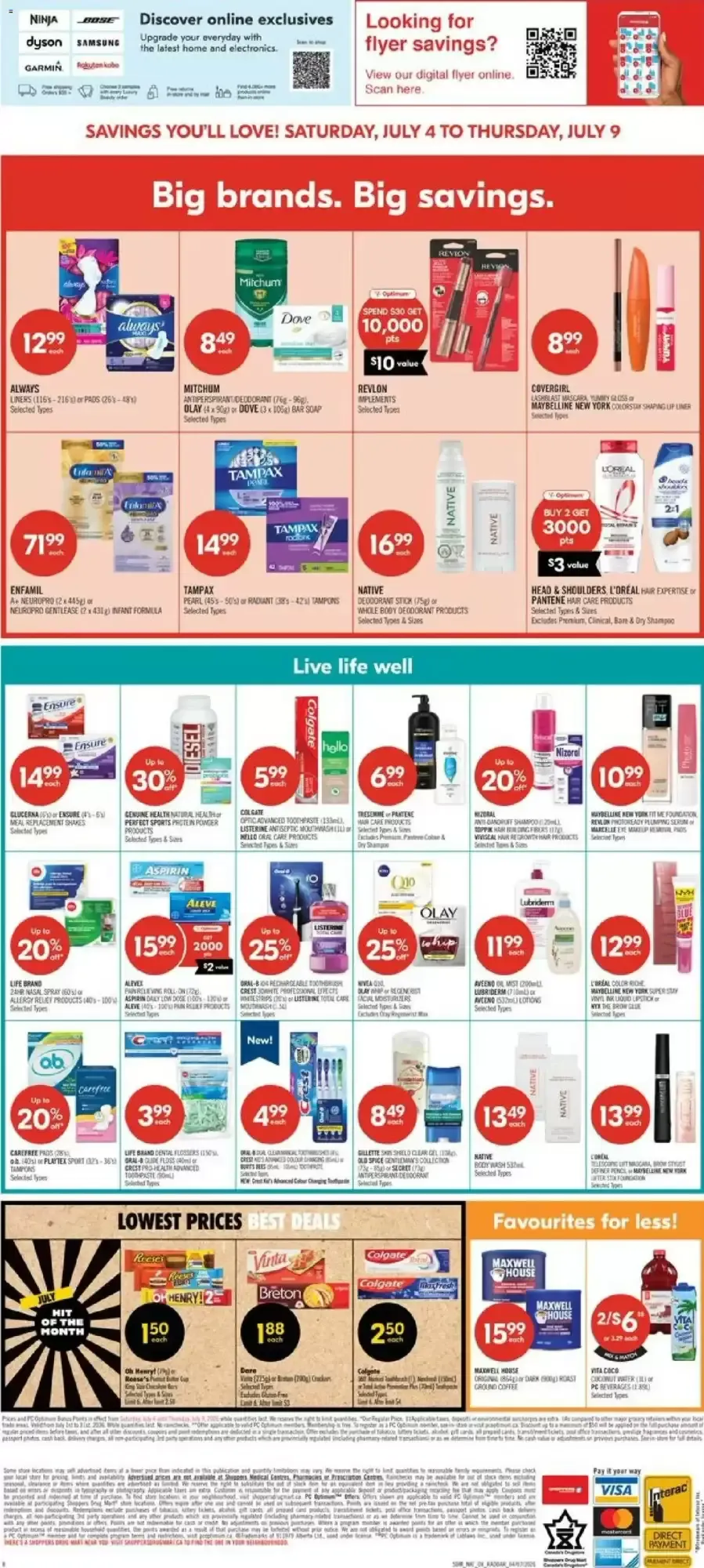 Shoppers Drug Mart flyer week 27 from July 4 to July 9 2026 - flyer page 15