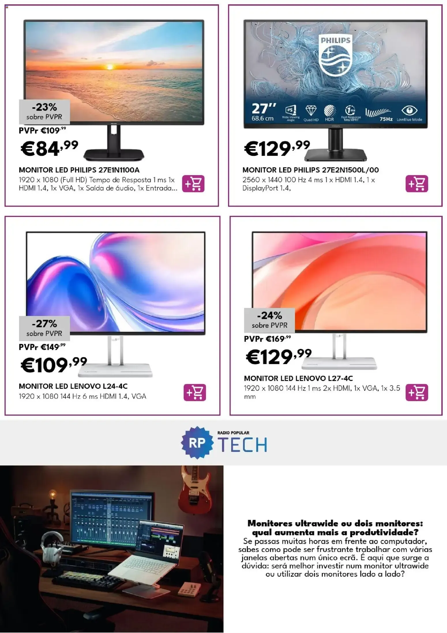 Folheto Radio Popular Especial Monitores » de 01/09/2026 - 30/09/2026 de 1 de setembro até 30 de setembro 2026 - Pagina 6
