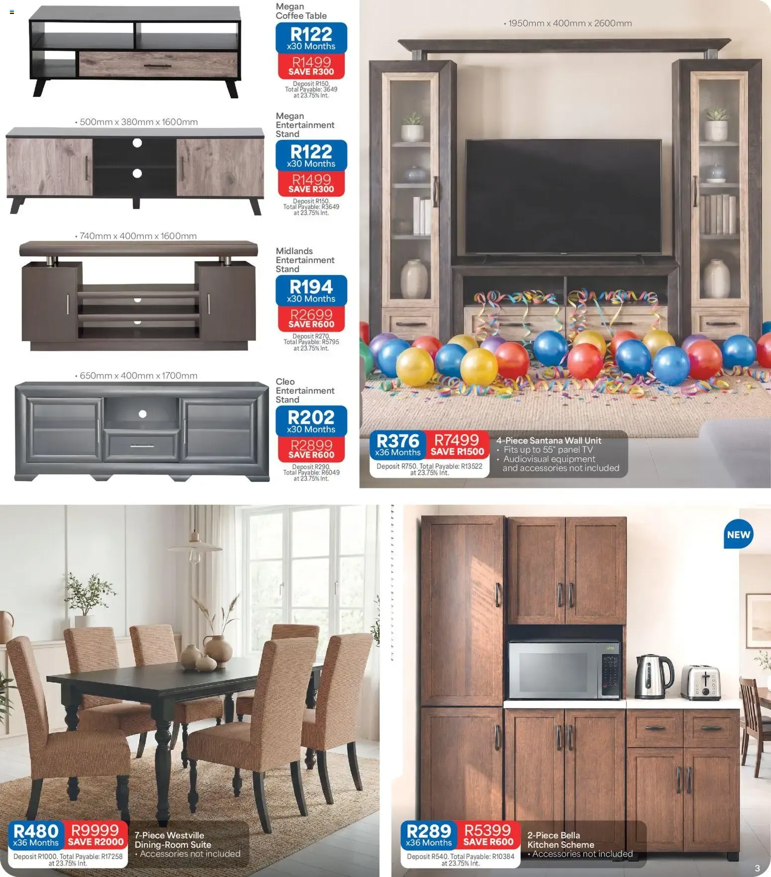 OK Furniture - Our Best Birthday Deals from 15 June to 23 June 2026 - Catalogue Page 3