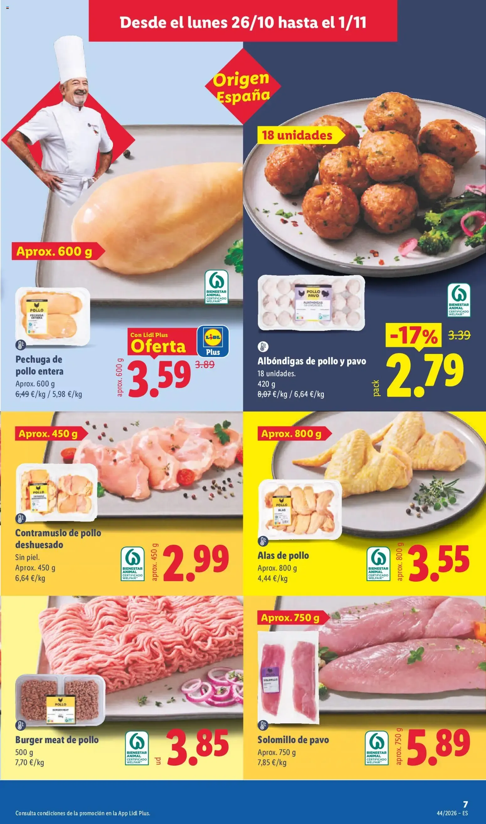 Catálogo de Lidl folleto del 26/10/2026 | Ofertas 26 de octubre al 1 de noviembre 2026 - Página 9