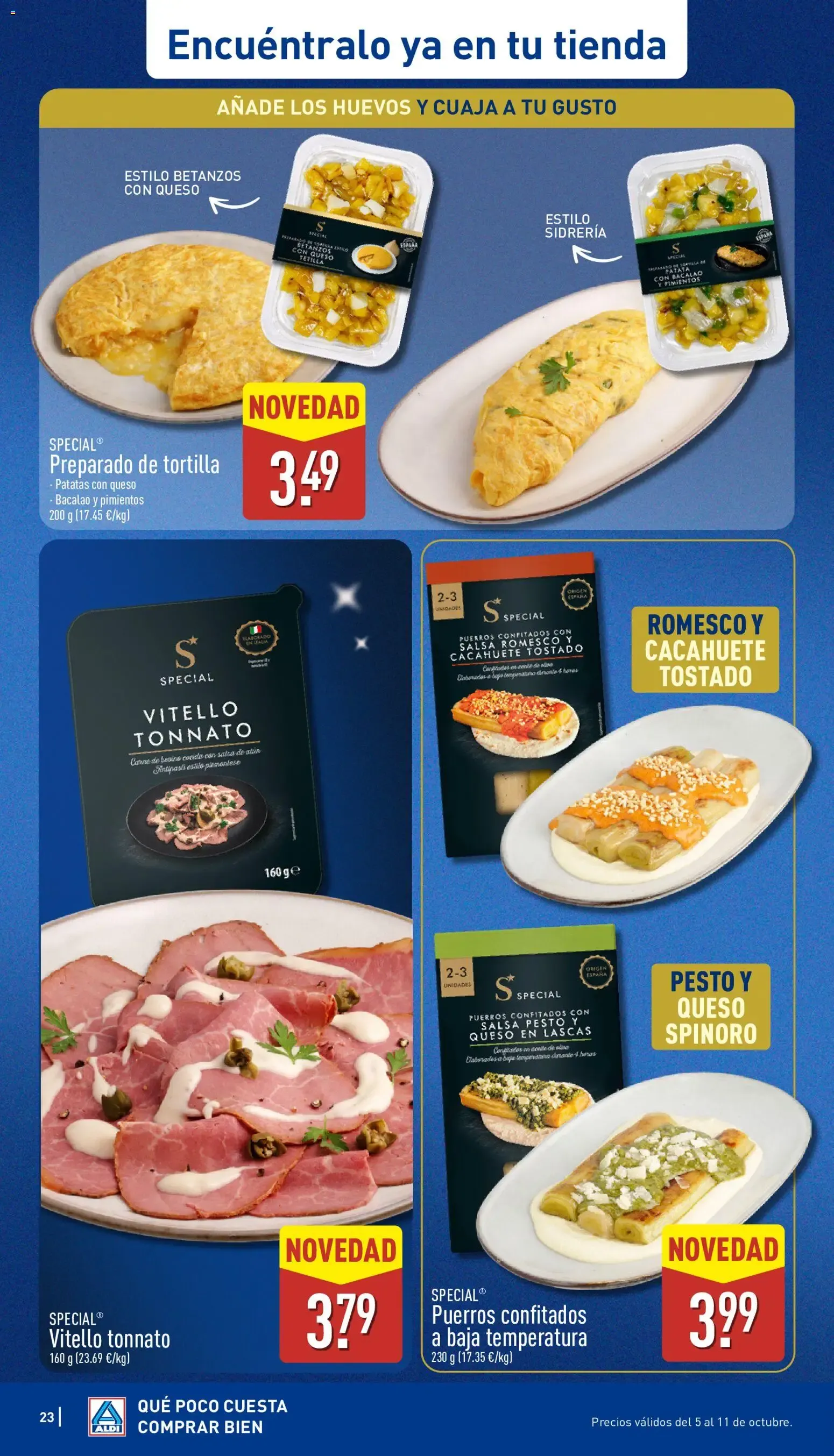 Catálogo de Aldi Special Calidad Gourmet al mejor precio 5 de octubre al 31 de diciembre 2026 - Página 23