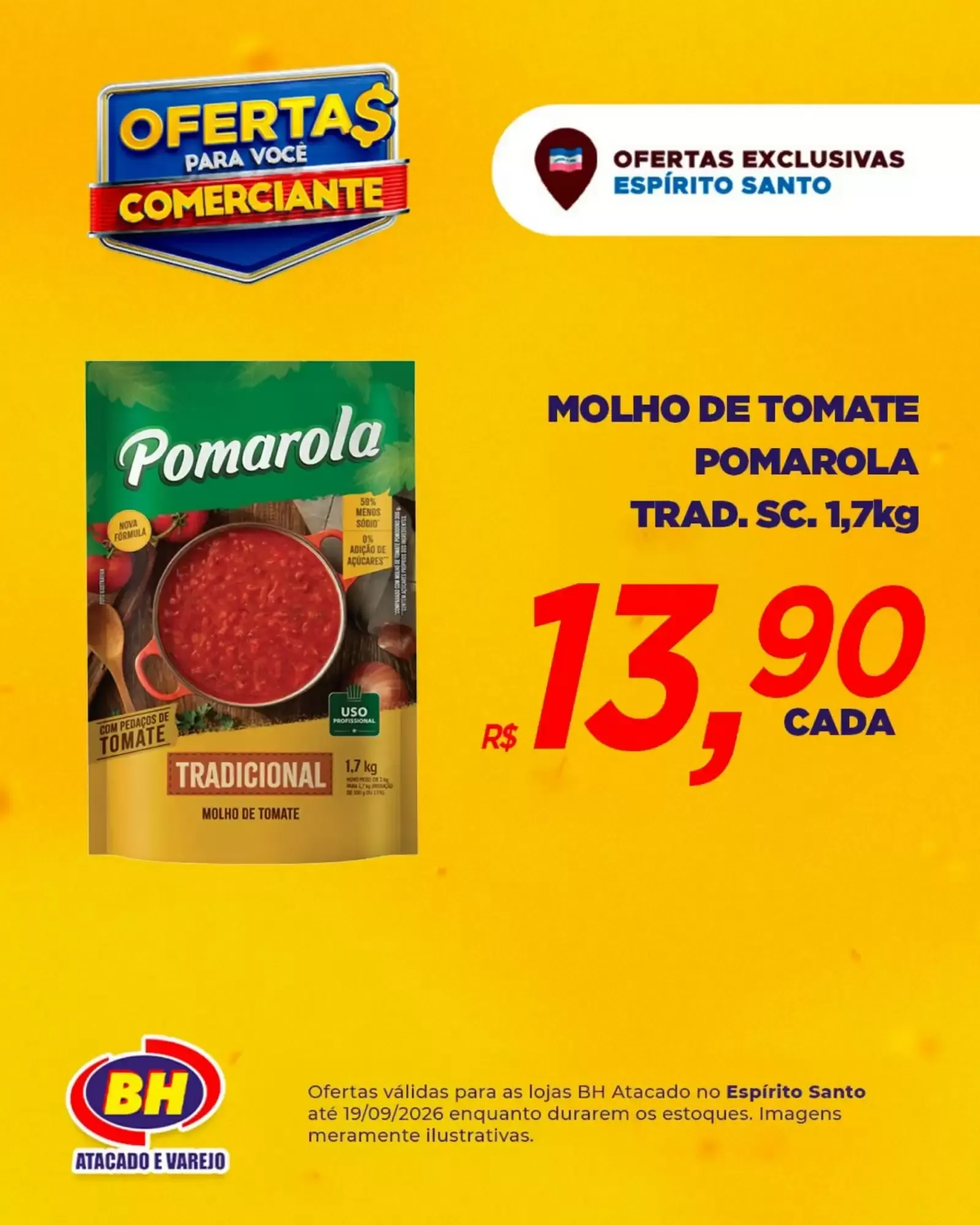 Encarte de Ofertas Exclusivas Espírito Santo para Comerciantes BH Atacado e Varejo 14 de setembro até 19 de setembro 2026 - Pagina 6
