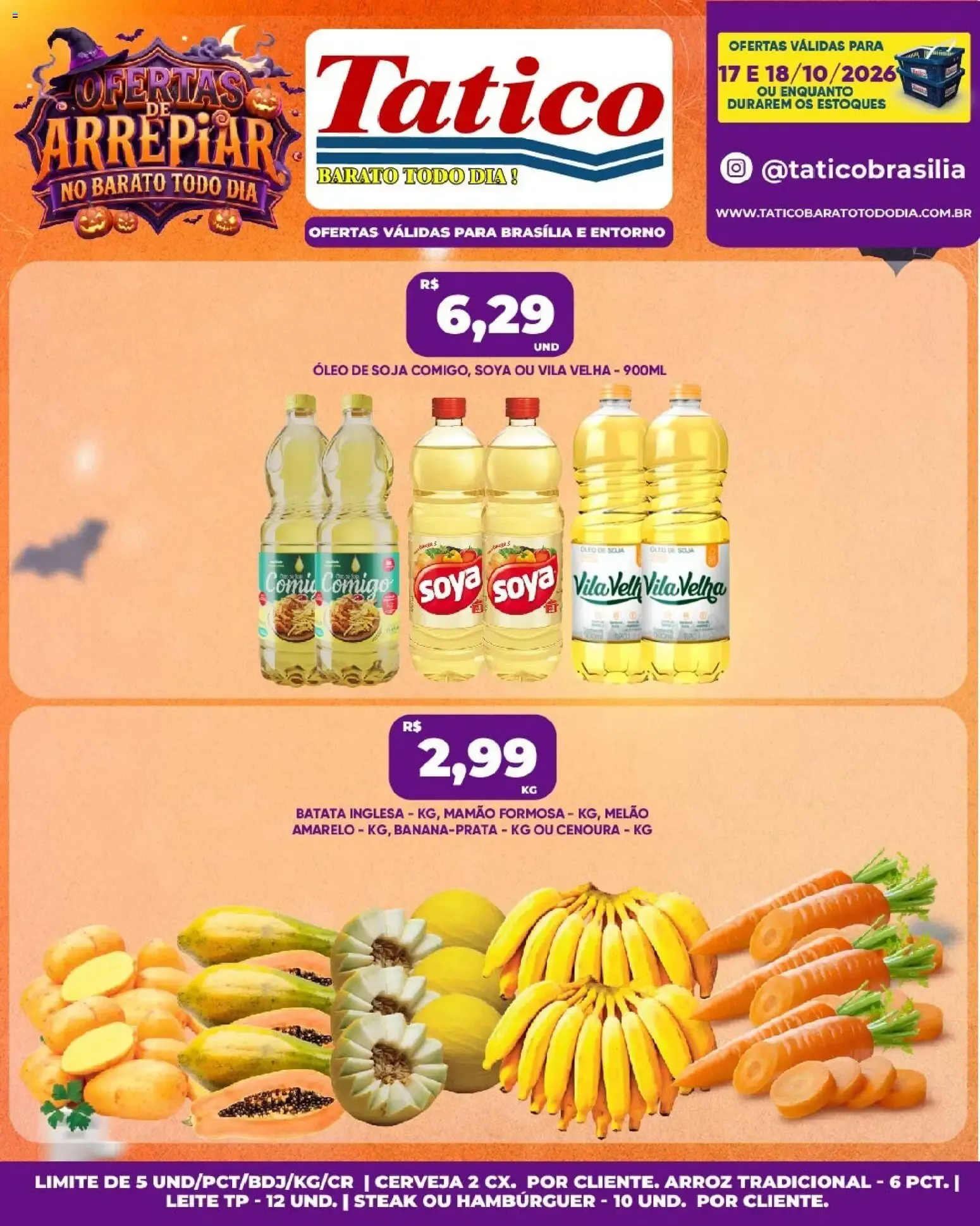 Encarte de Tatico ofertas Fim de Semana de 17/10/2026 | Promoções Online 17 de outubro até 18 de outubro 2026 - Pagina 4