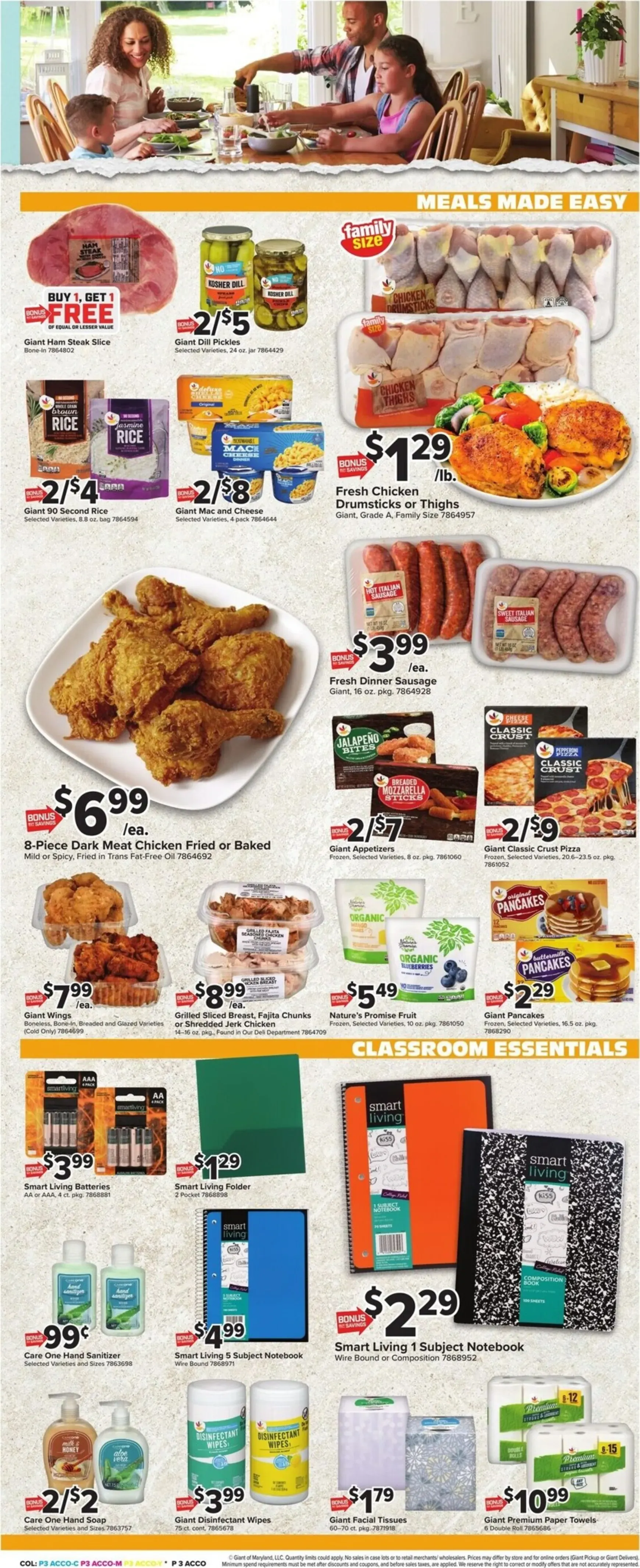 Weekly ad Current Giant leaflet valid from Friday 08/14/2026 to Thursday 08/20/2026 from August 14 to August 20 2026 - Page 4