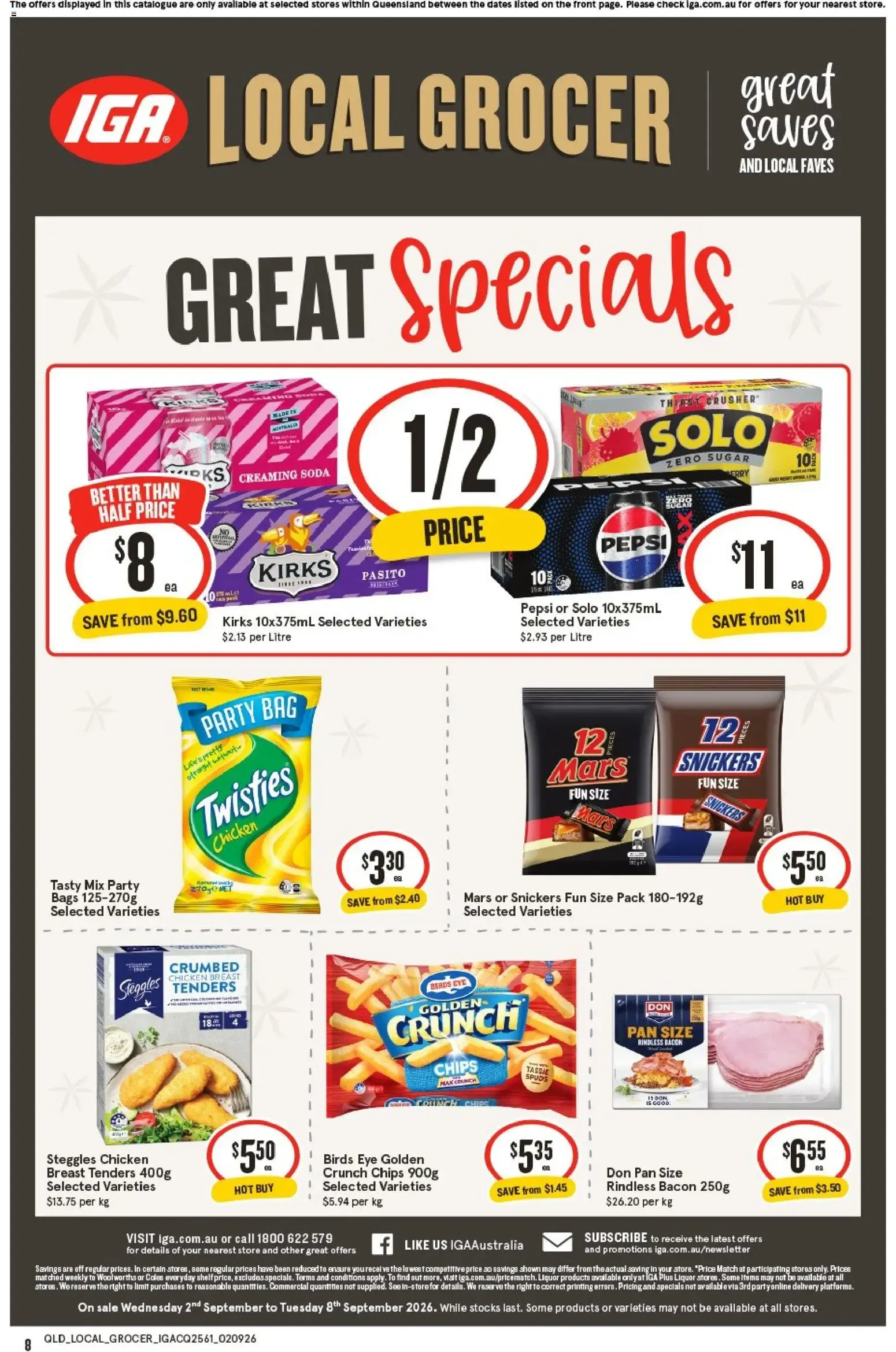 IGA Local Grocer - Great Saves and Local Faves - Catalogue valid from 2 September to 8 September 2026 - page 2