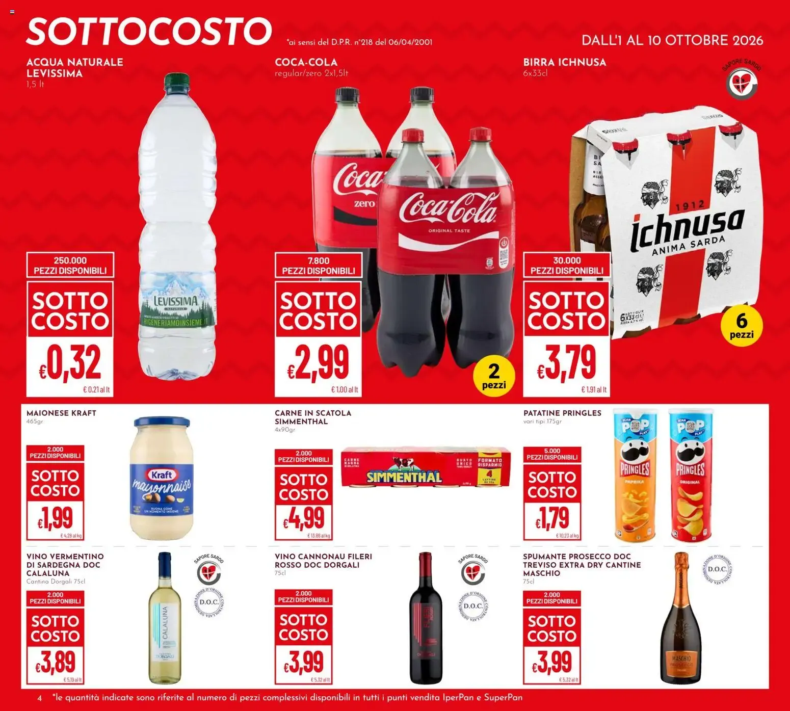 Nuovo Pan volantino dal 01/10/2026 > offerte anteprima 🛍️ da 1 ottobre a 21 ottobre di 2026 - Pagina del volantino 4