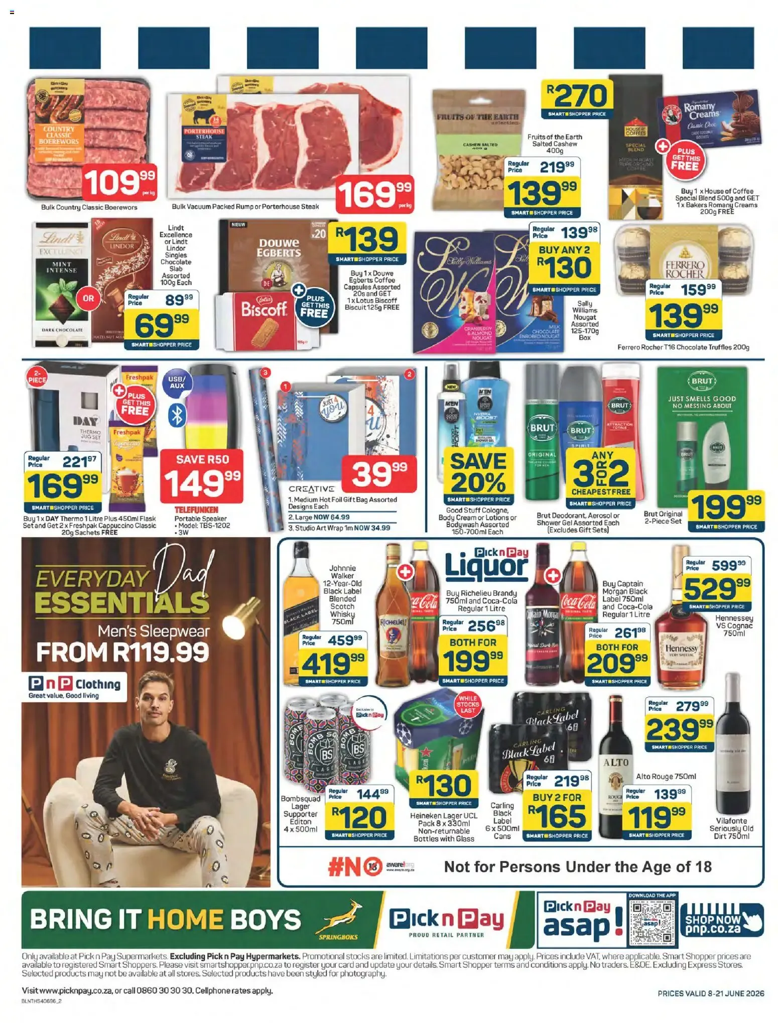 Pick n Pay - Father's Day Specials (08/06/2026 - 21/06/2026) Online from 8 June to 21 June 2026 - Catalogue Page 2