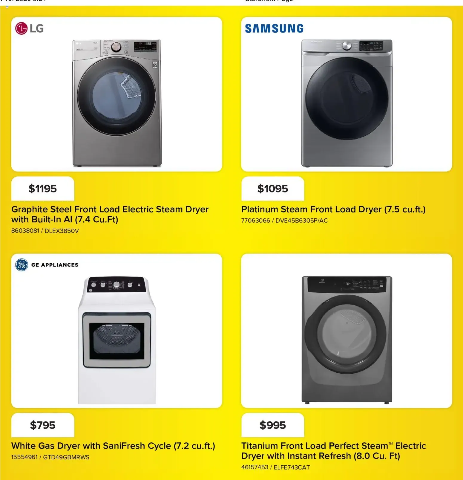Leon's flyer - BBFL Appliances from Oct 8, 2026 > weekly specials & deals from October 8 to October 14 2026 - flyer page 15