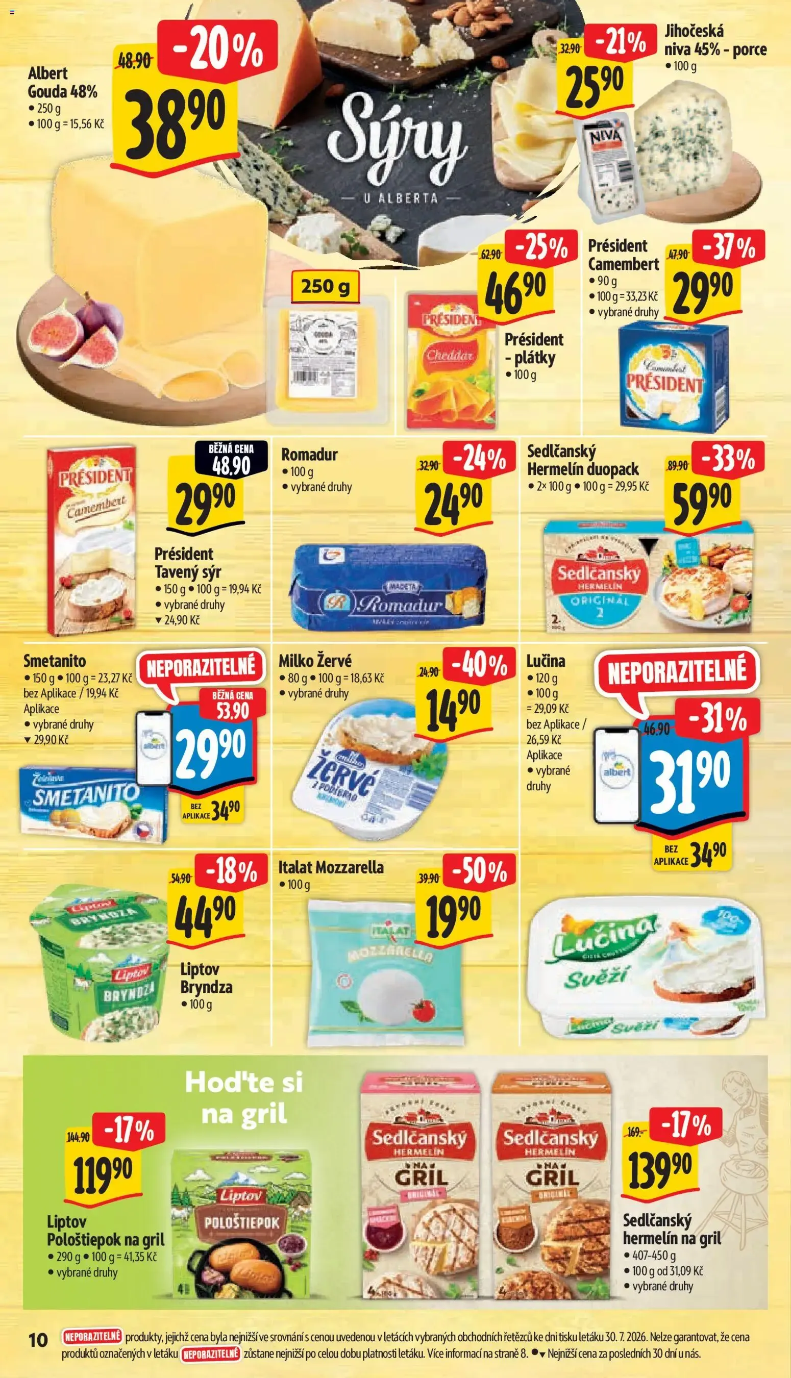 Albert leták - Supermarket od 05.08.2026 - Akční leták - 5. srpna 11. srpna 2026 - Page 18