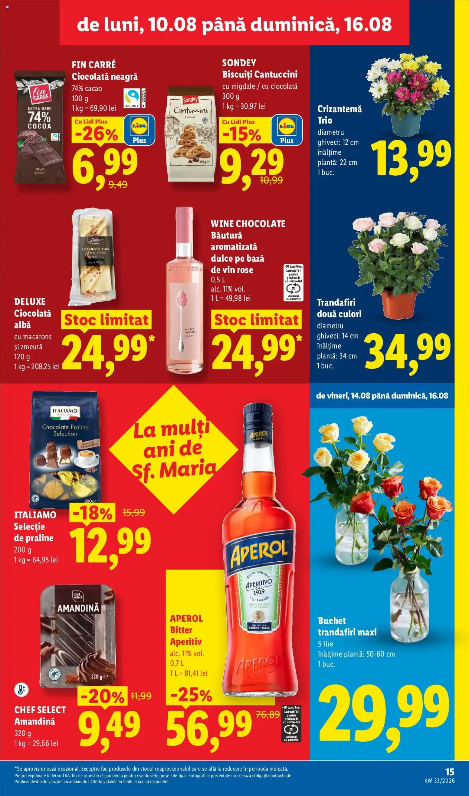 Catalog Catalog LIDL 10.08.2026 - Oferta și Revista online de la 10 august până la 16 august 2026 - Revista Pagina 15