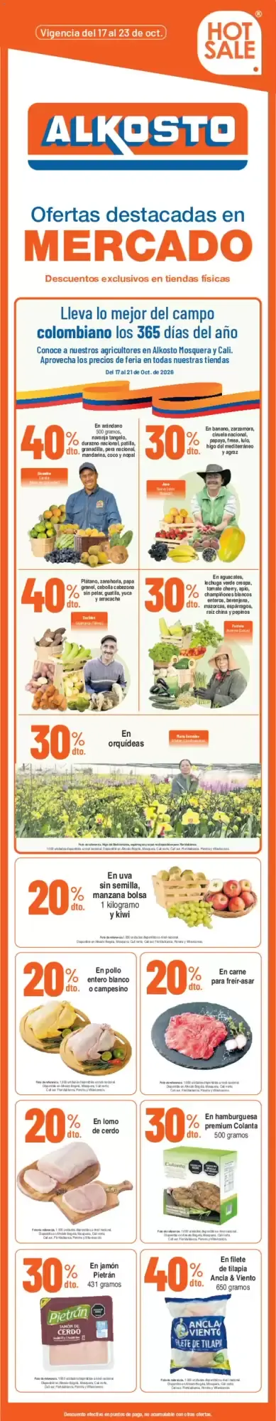 Catalogo de ALKOSTO Ofertas destacadas en MERCADO 17 de octubre al 21 de octubre 2026 - Pag 1