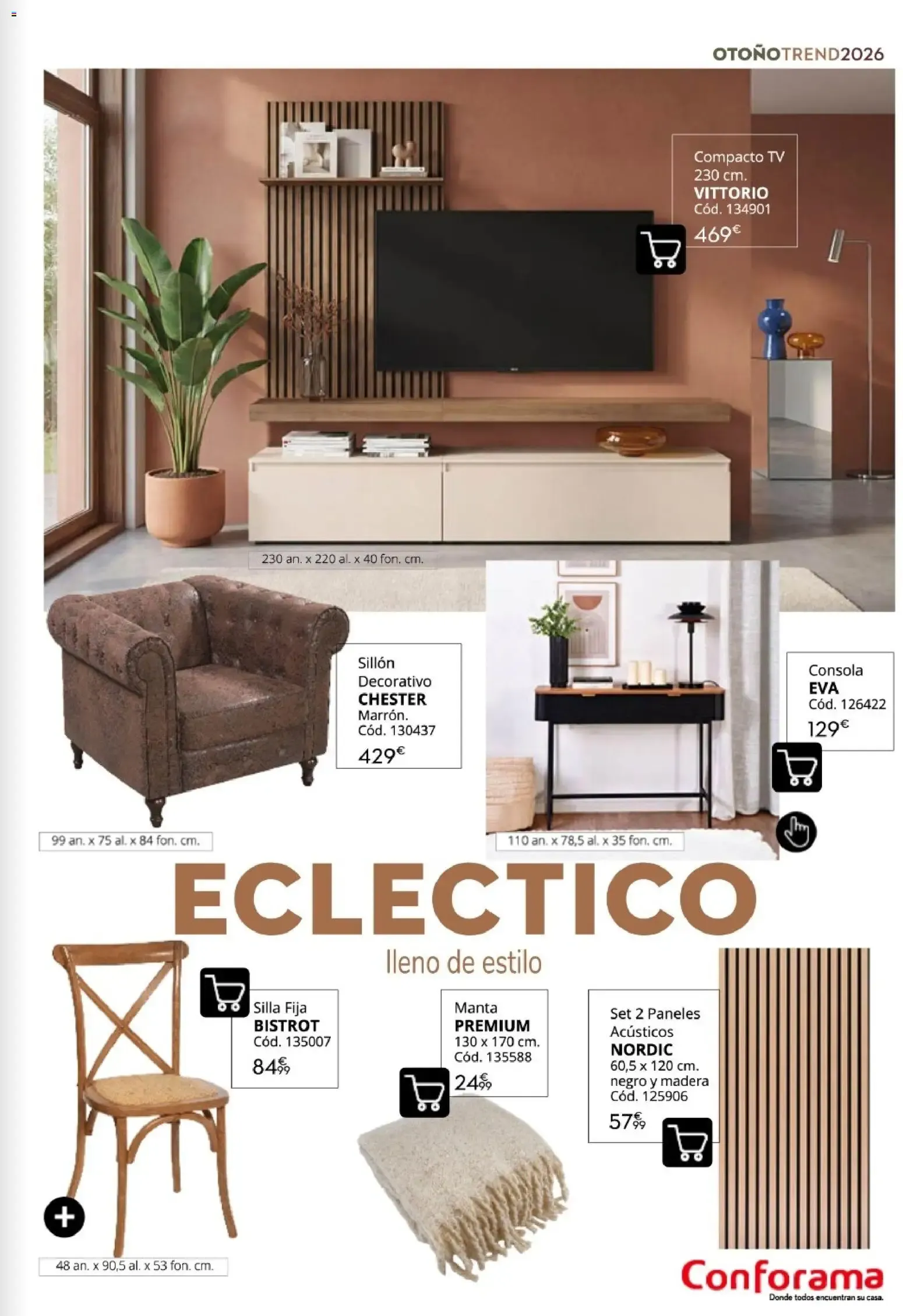 Catálogo de Conforama Otoño Trend 2026 30 de septiembre al 31 de diciembre 2026 - Página 30