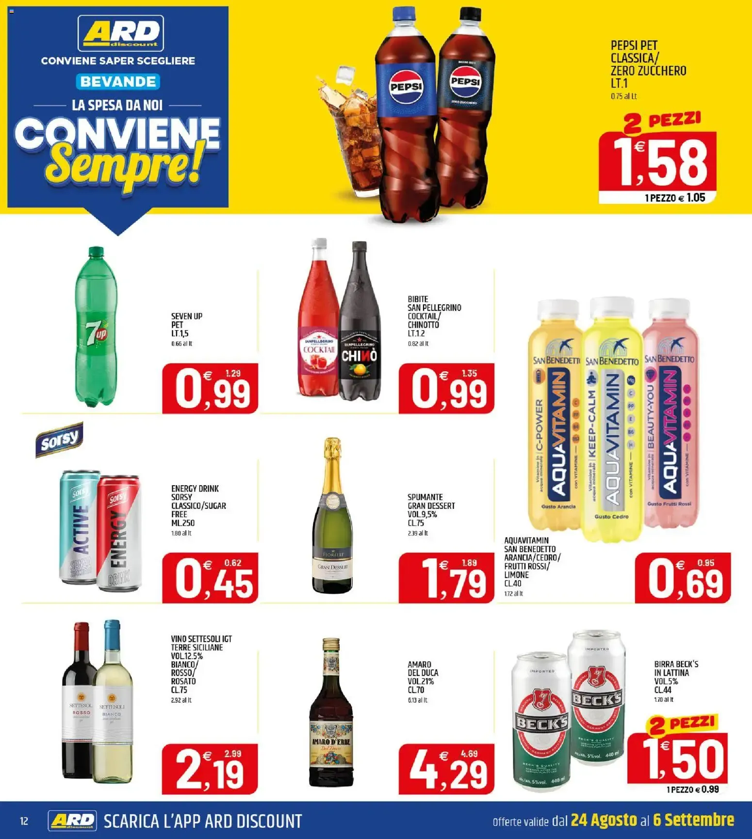 Nuovo ARD Discount volantino dal 24/08/2026 > offerte anteprima 🛍️ da 24 agosto a 6 settembre di 2026 - Pagina del volantino 12