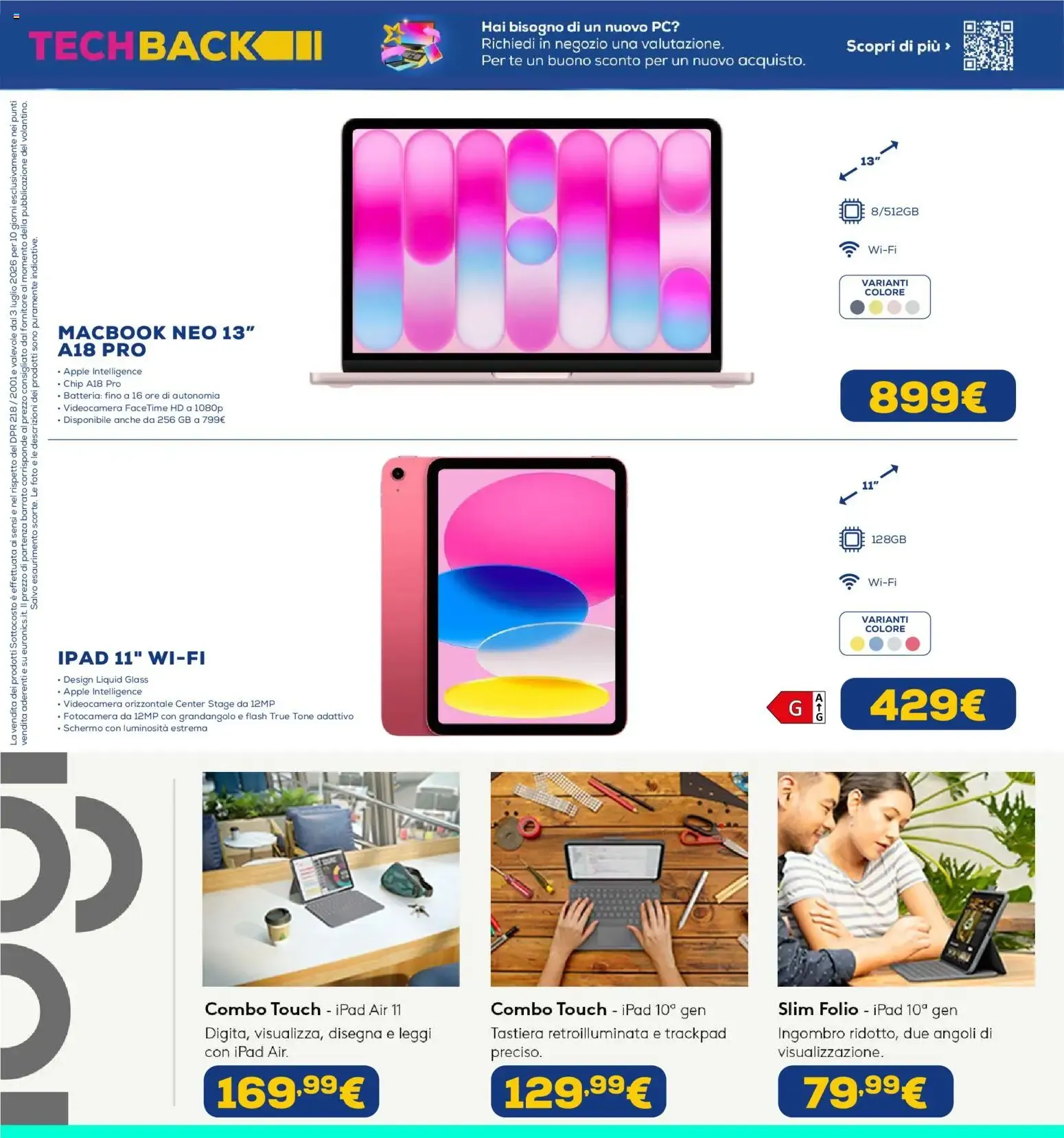 Euronics SOTTO COSTO - Dal 3 al 12 Luglio da 3 luglio a 12 luglio di 2026 - Pagina del volantino 20