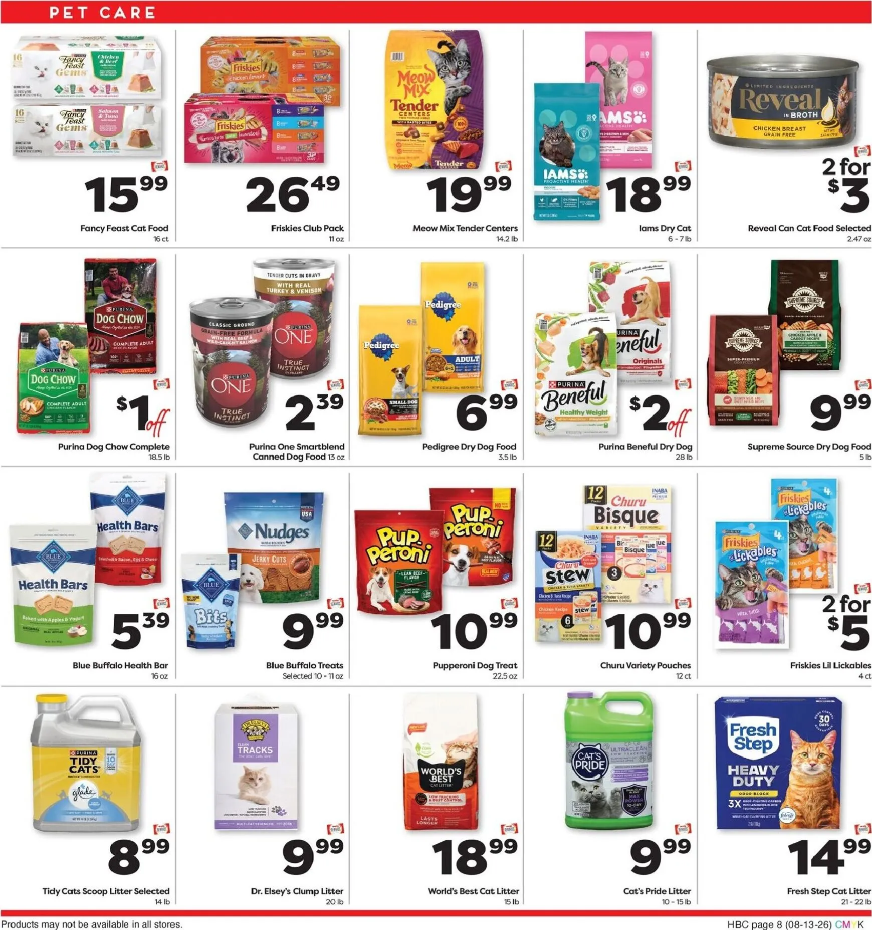 Weekly ad Current Weis Markets - Extended Savings leaflet valid from Thursday 08/13/2026 to Wednesday 09/09/2026 from August 13 to September 9 2026 - Page 8