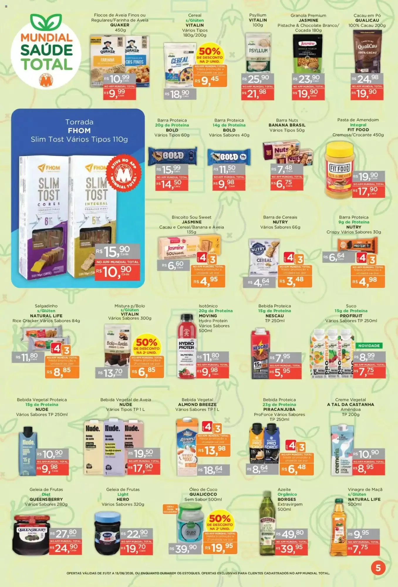 Encarte de Encarte Supermercados Mundial 31 de julho até 13 de agosto 2026 - Pagina 5