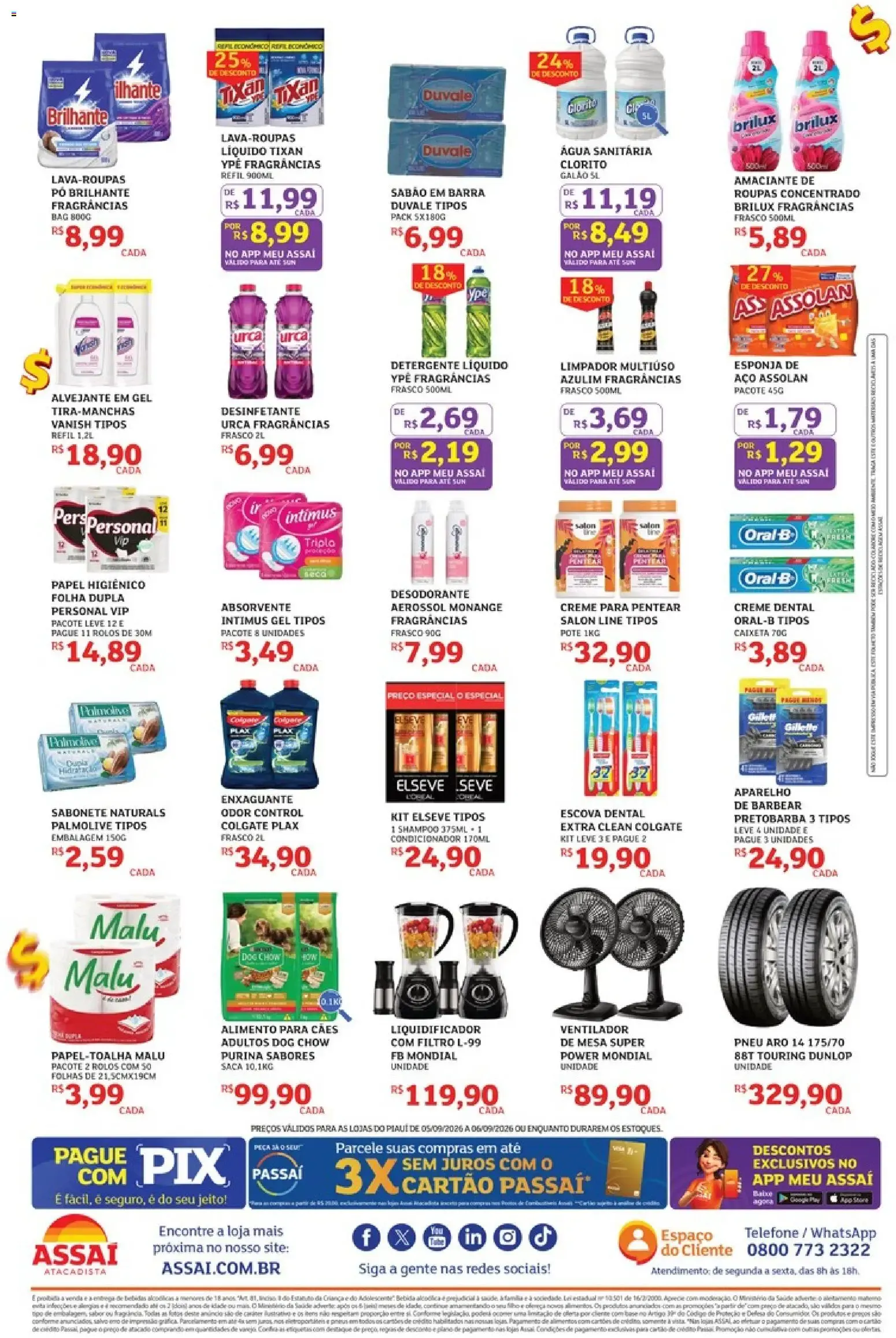 Encarte de Assaí Atacadista ofertas - PI de 05/09/2026 | Promoções Online 5 de setembro até 6 de setembro 2026 - Pagina 4
