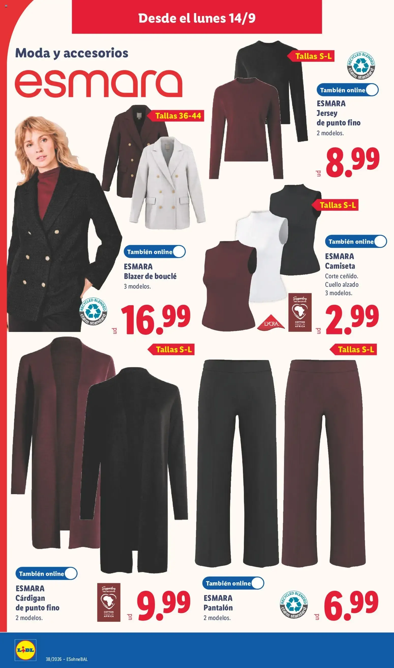 Catálogo de Lidl folleto de bazar del 14/09/2026 | Ofertas 14 de septiembre al 20 de septiembre 2026 - Página 12