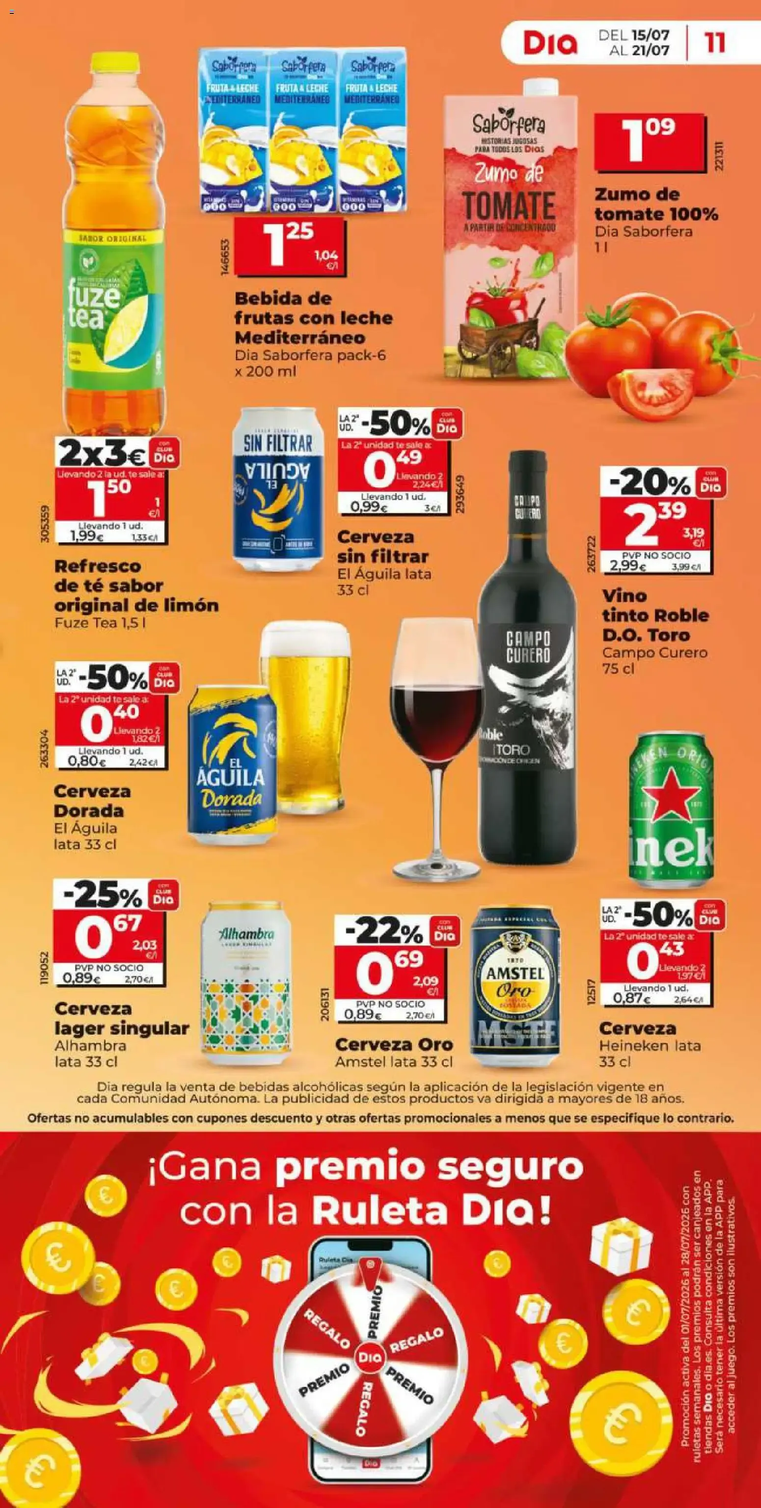 Catálogo de Dia - Ofertas del 15/07 al 21/07 15 de julio al 21 de julio 2026 - Página 11