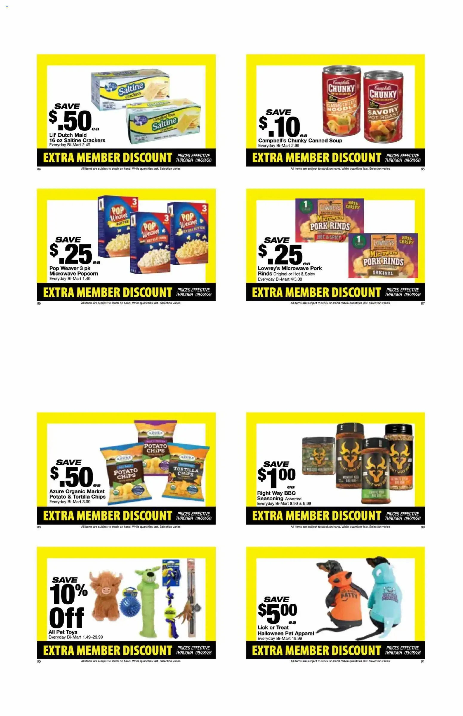 Weekly ad Bi-Mart Weekly Ad from 09/14/2026 - Flyer from September 14 to September 28 2026 - Page 12