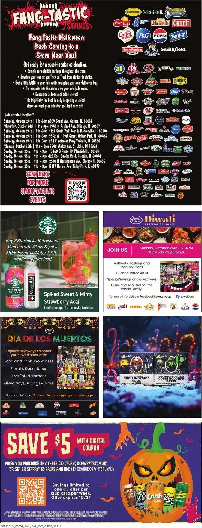 Weekly promotion Current Jewel-Osco leaflet valid from Wednesday 10/21/2026 to Tuesday 10/27/2026 spanning from October 21 to October 27 2026 - Page 8 for Catalogue 365