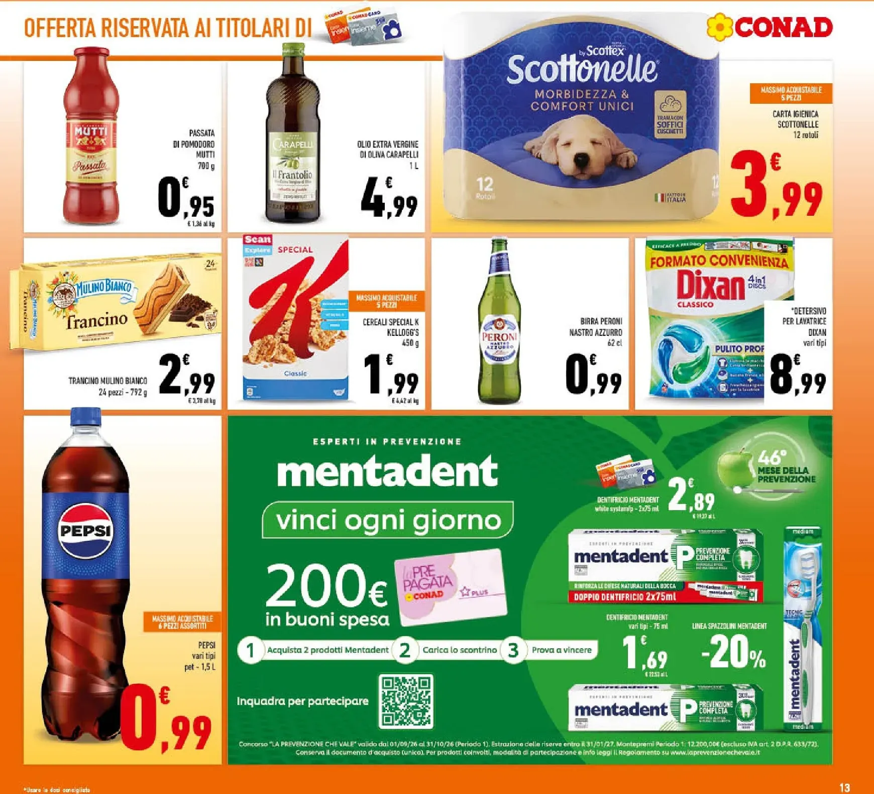 Conad Taglio Netto da 21 ottobre a 1 novembre di 2026 - Pagina del volantino 13