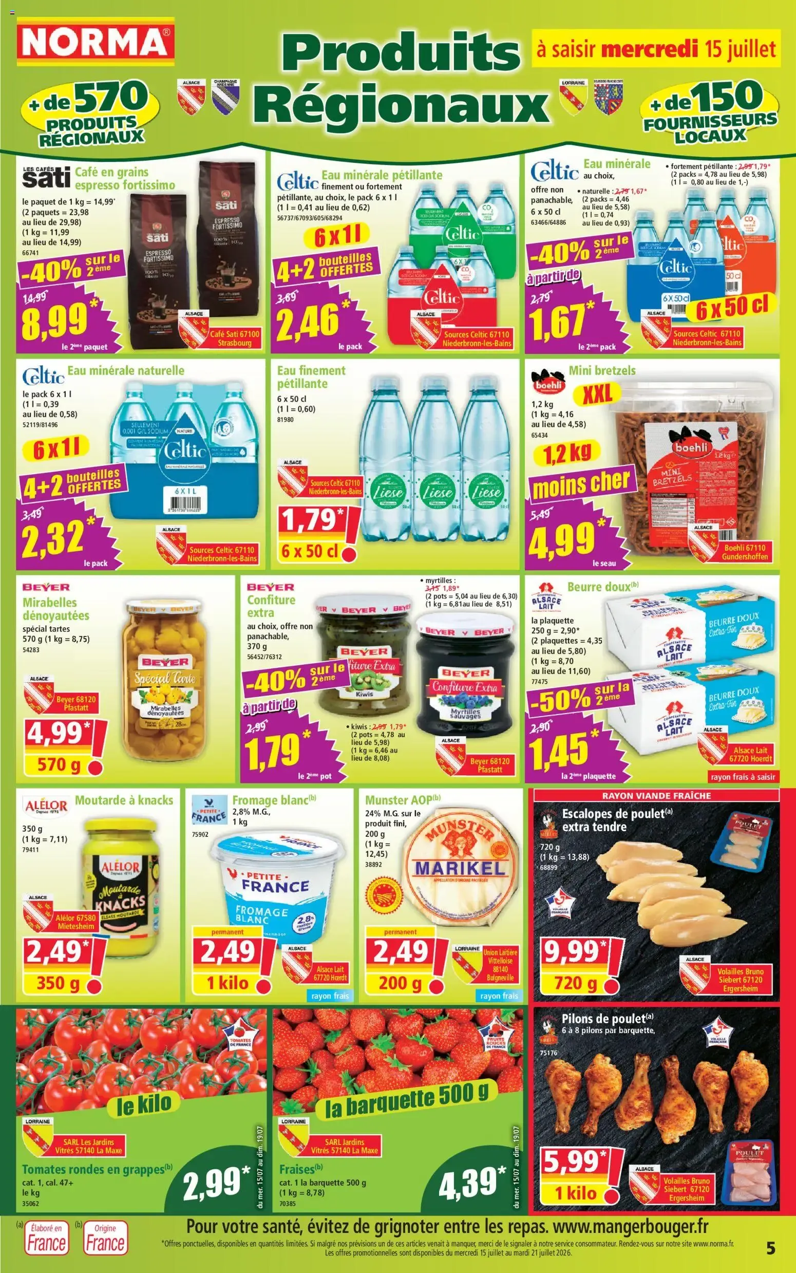 Norma catalogue à partir du 15/07/2026 - promo en ligne du 15 juillet au 21 juillet 2026 - Catalogue page 5