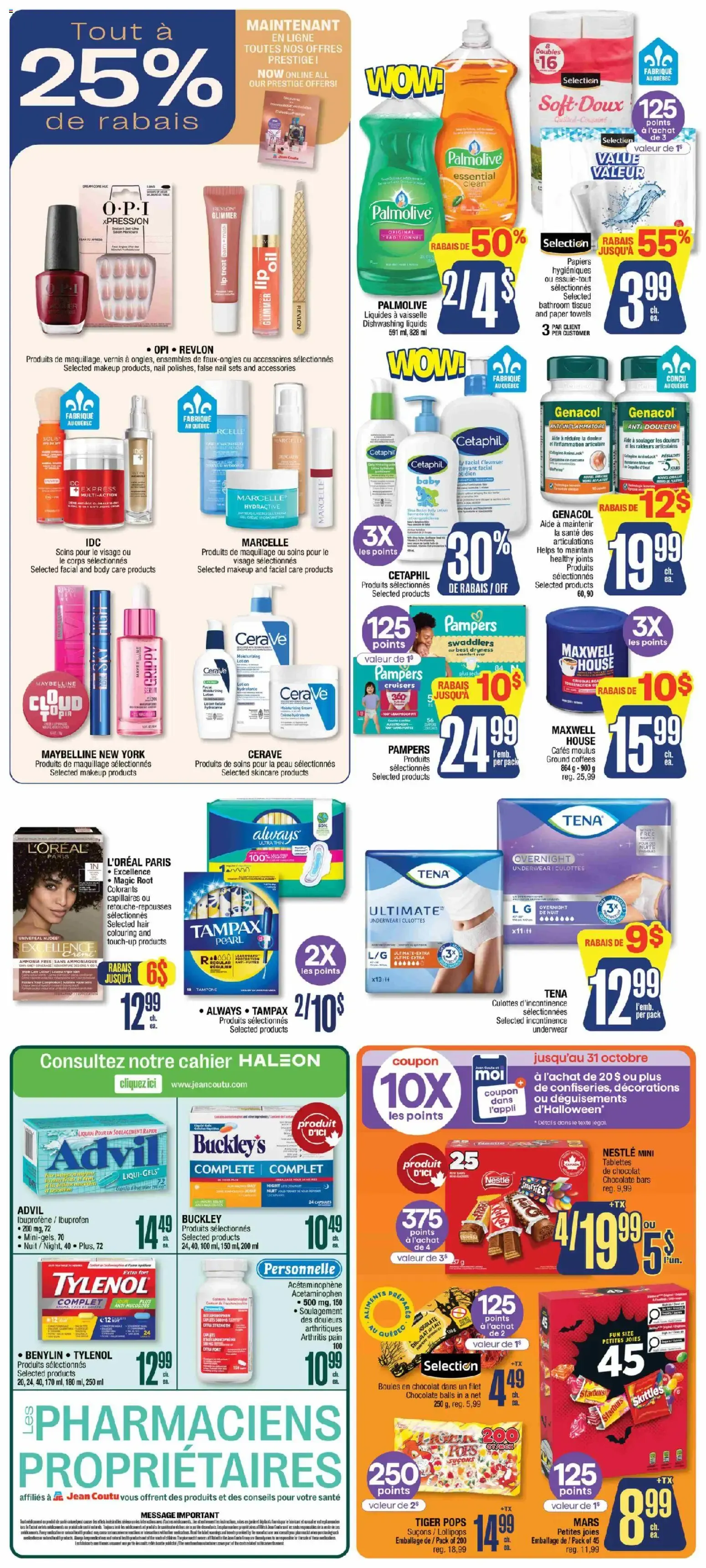 Jean Coutu 🖤 Halloween flyer from Oct 22, 2026 🧡 from October 22 to October 28 2026 - flyer page 2