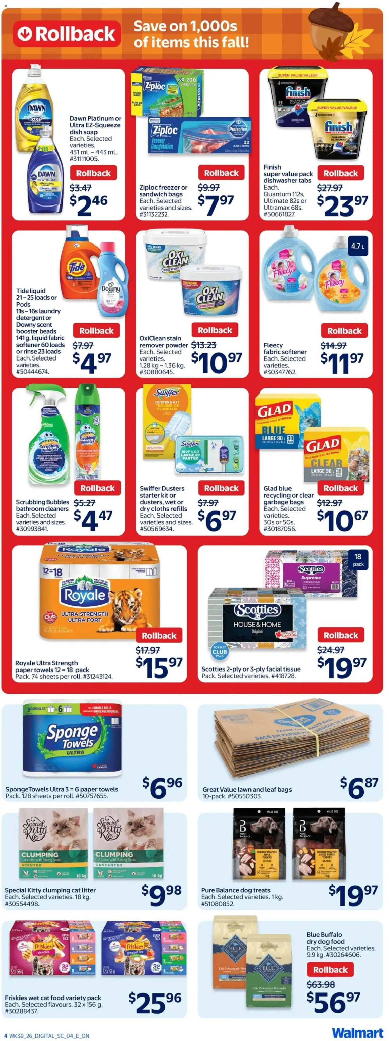 Walmart weekly flyer from Oct 22, 2026 > weekly specials & deals from October 22 to October 28 2026 - flyer page 7