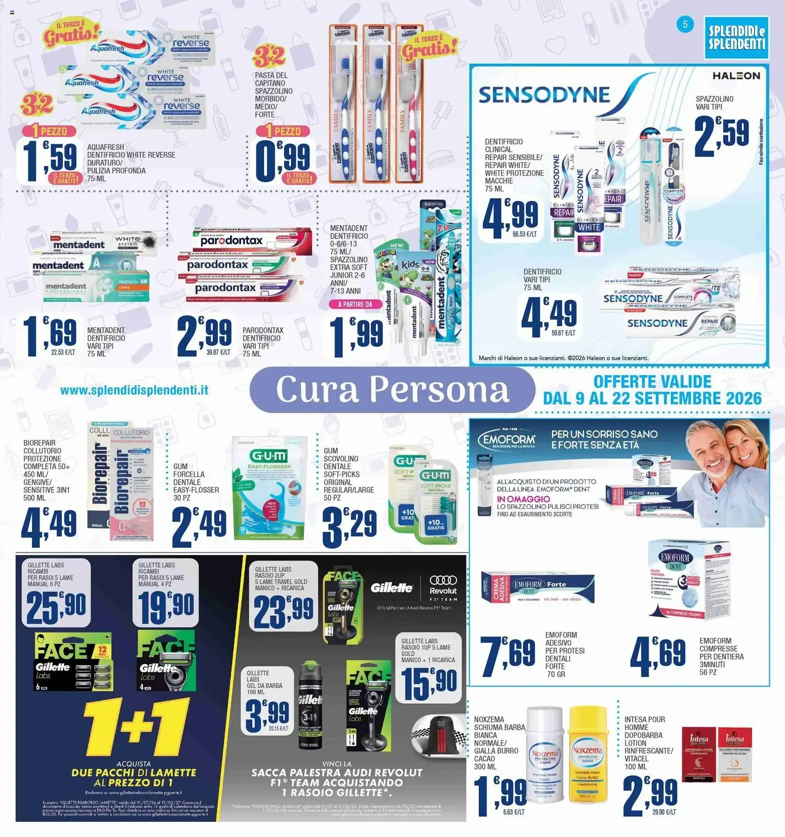 Splendidi e Splendenti volantino dal 09/09/2026 - online Offerte da 9 settembre a 22 settembre di 2026 - Pagina del volantino 5