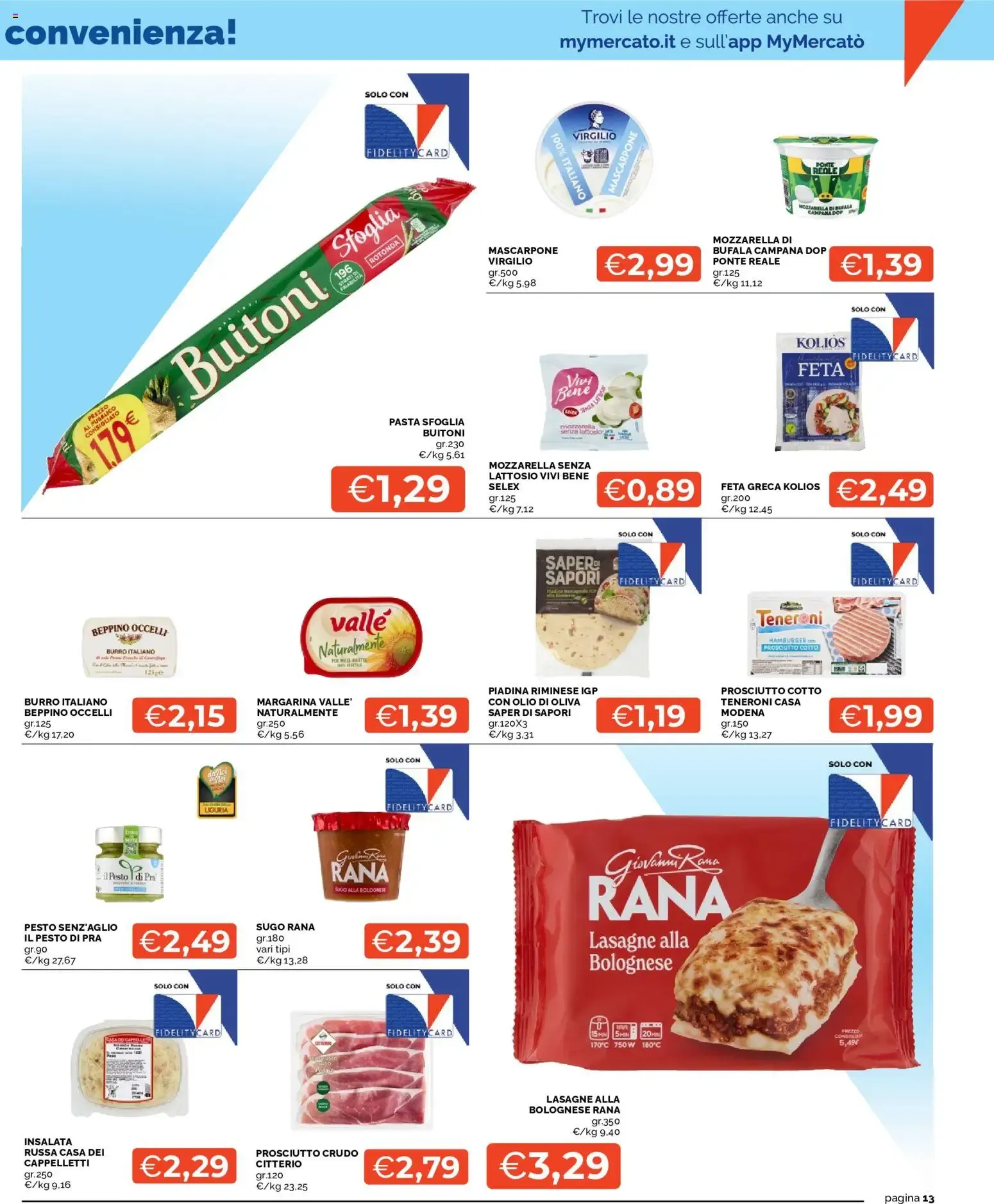 Mercatò volantino dal 01/10/2026 - online Offerte da 1 ottobre a 10 ottobre di 2026 - Pagina del volantino 13