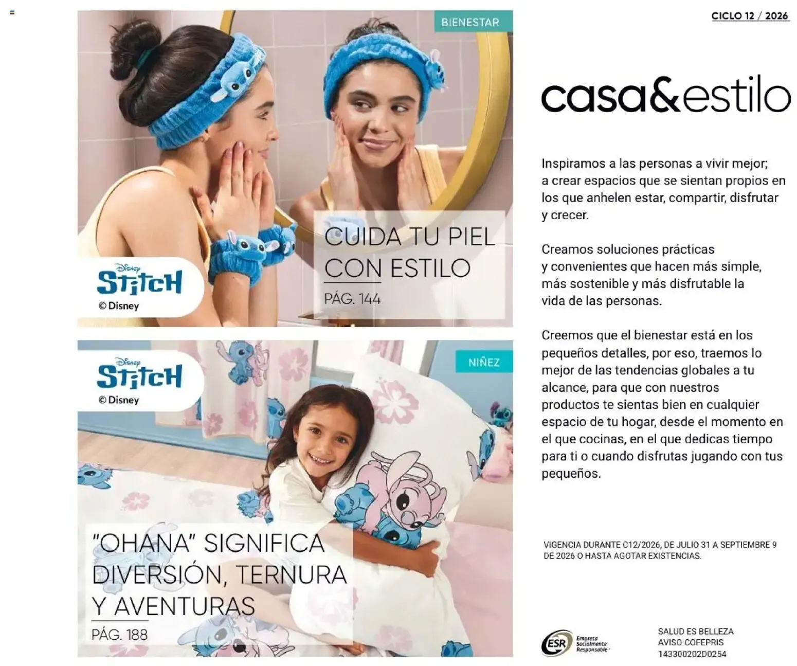 Catálogo de AVON CATÁLOGO PDF - AVON Casa & Estilo 12 2026 31 de julio al 9 de septiembre 2026 - Pagina 9