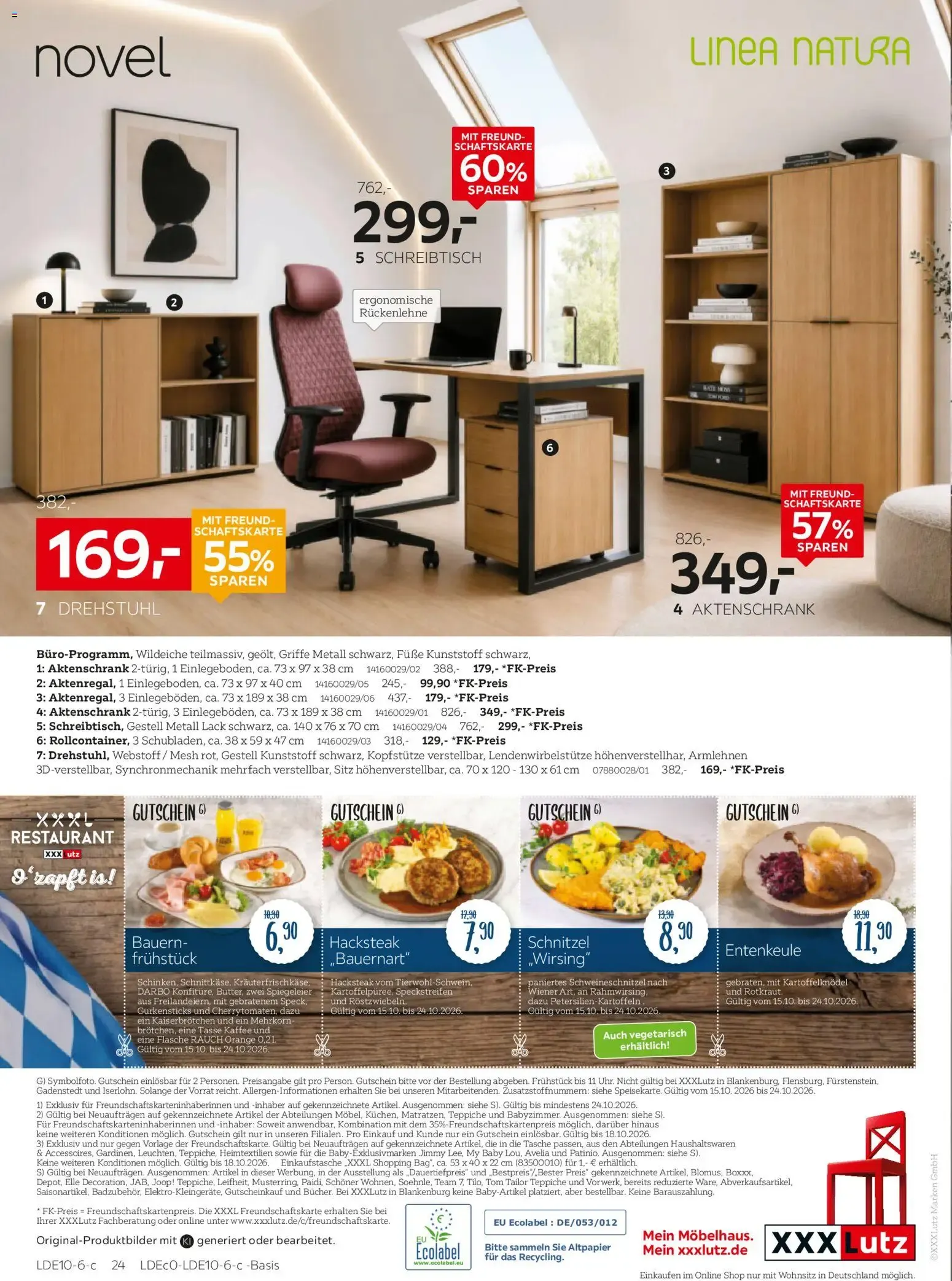 XXXLutz RED SHOPPING WEEK von 10. Oktober bis 24. Oktober 2026 - Prospekt seite 36