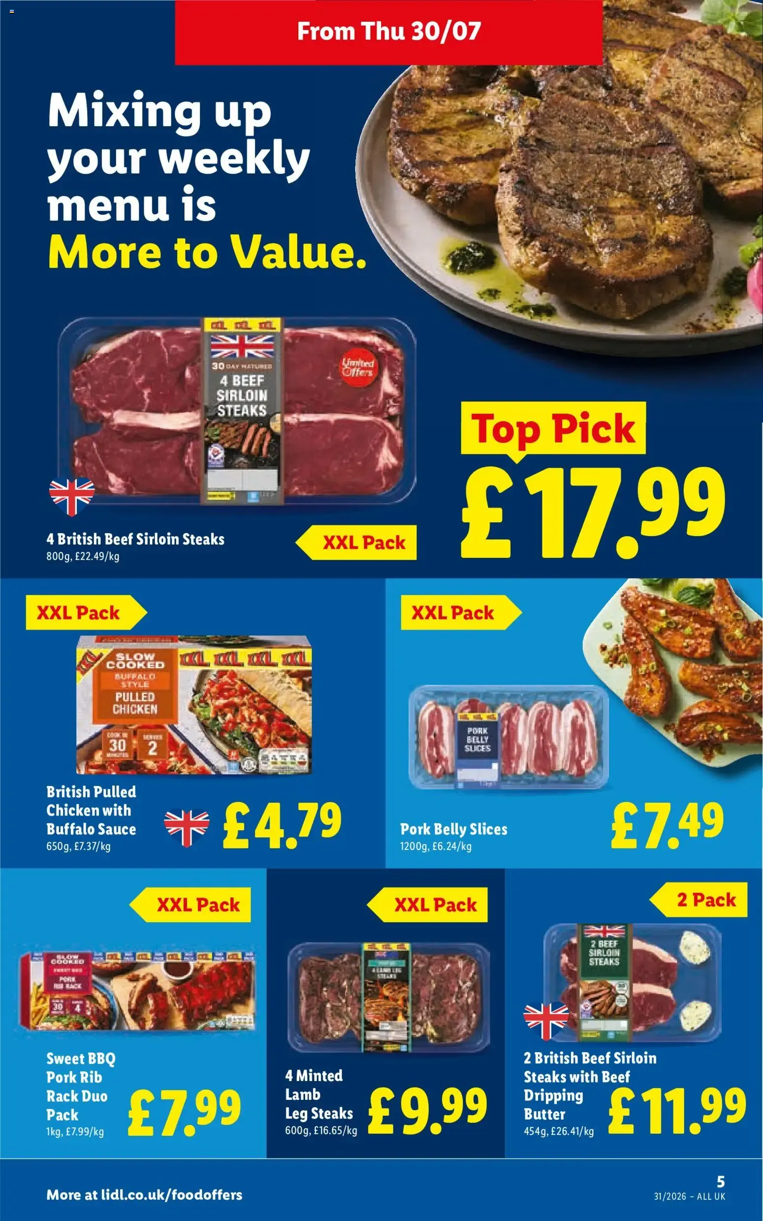 Weekly offers Lidl (30/07/2026 - 05/08/2026) - Offers Online from 30 July to 5 August 2026 - Catalogue Page 5