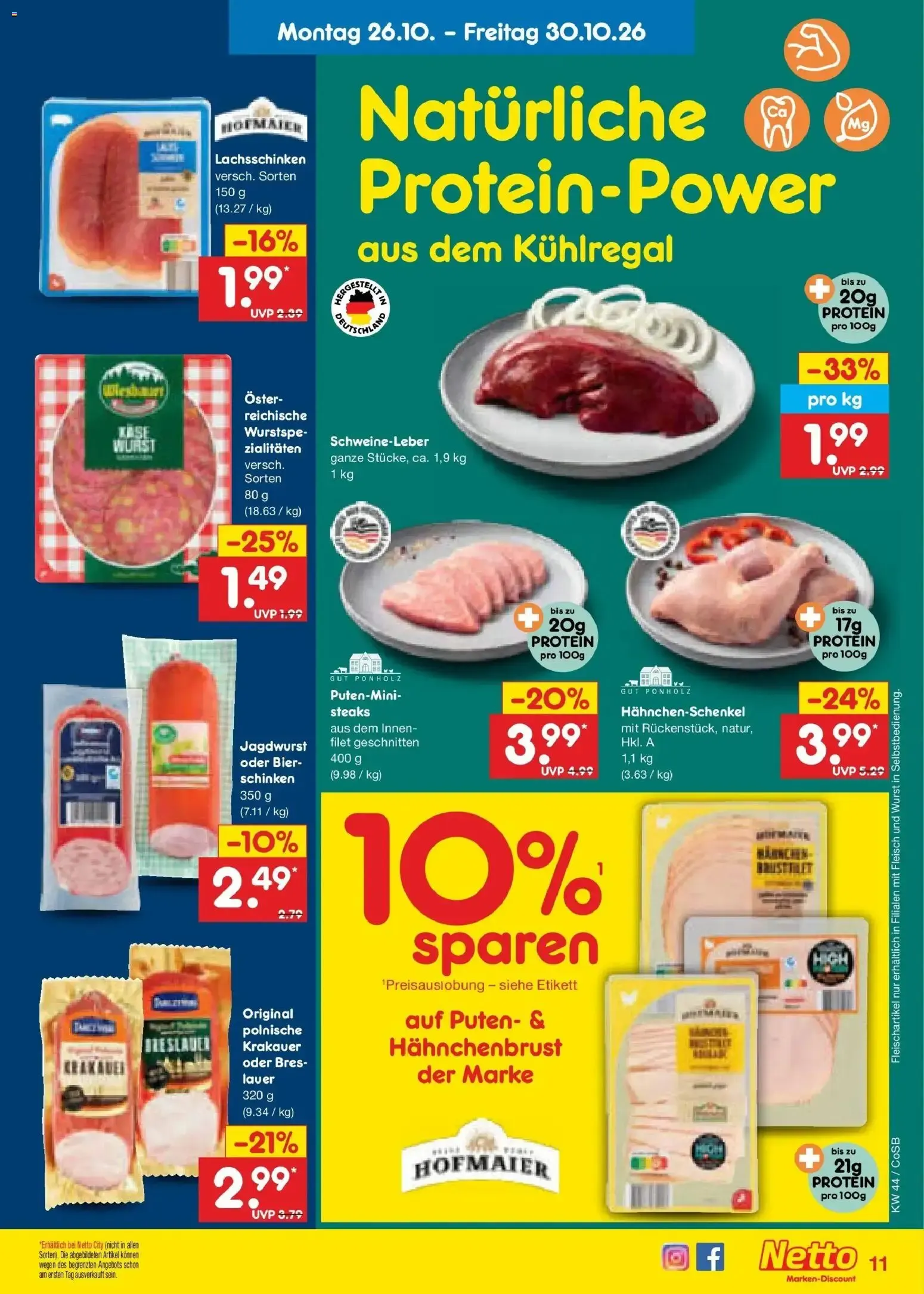 Netto Marken-Discount Prospekt Leipzig (ab 26.10.2026) » Angebote von 26. Oktober bis 30. Oktober 2026 - Prospekt seite 23
