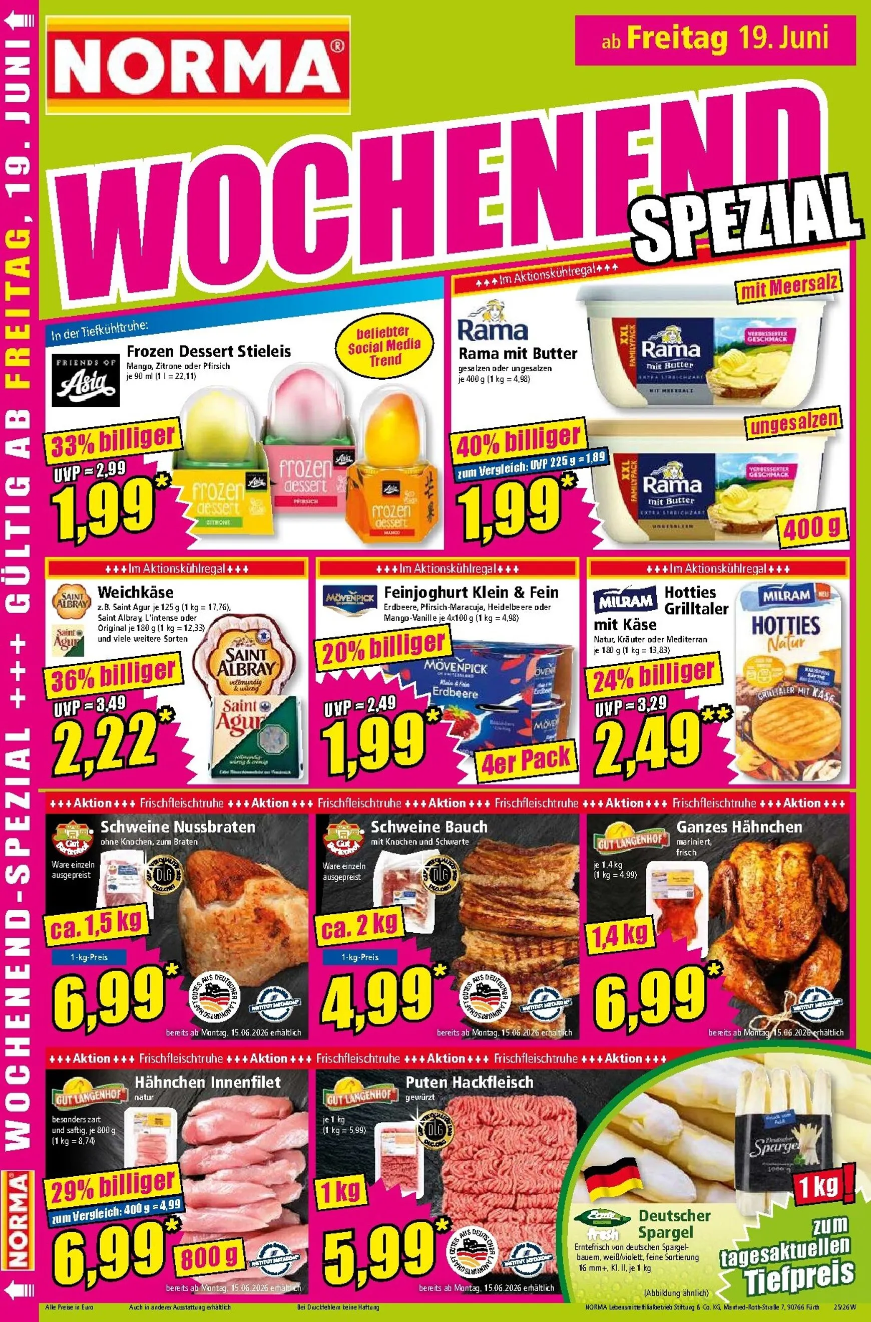 Norma Prospekt – von Montag 15.06.2026 bis Sonntag 21.06.2026 von 15. Juni bis 21. Juni 2026 - Prospekt seite 16