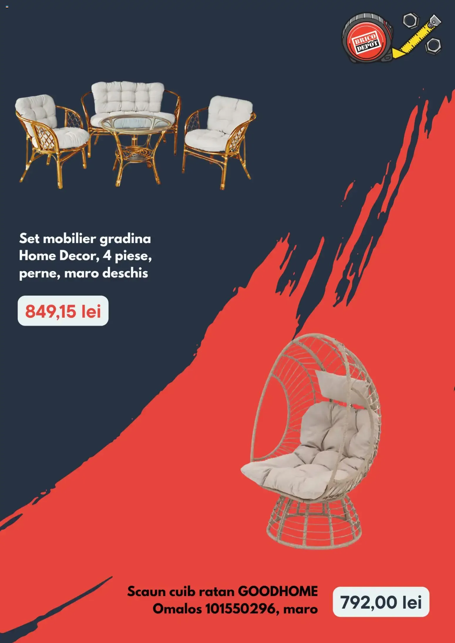 Catalog Brico Depot: Începi proiectul? începe cu oferta potrivită. de la 3 august până la 12 august 2026 - Revista Pagina 2