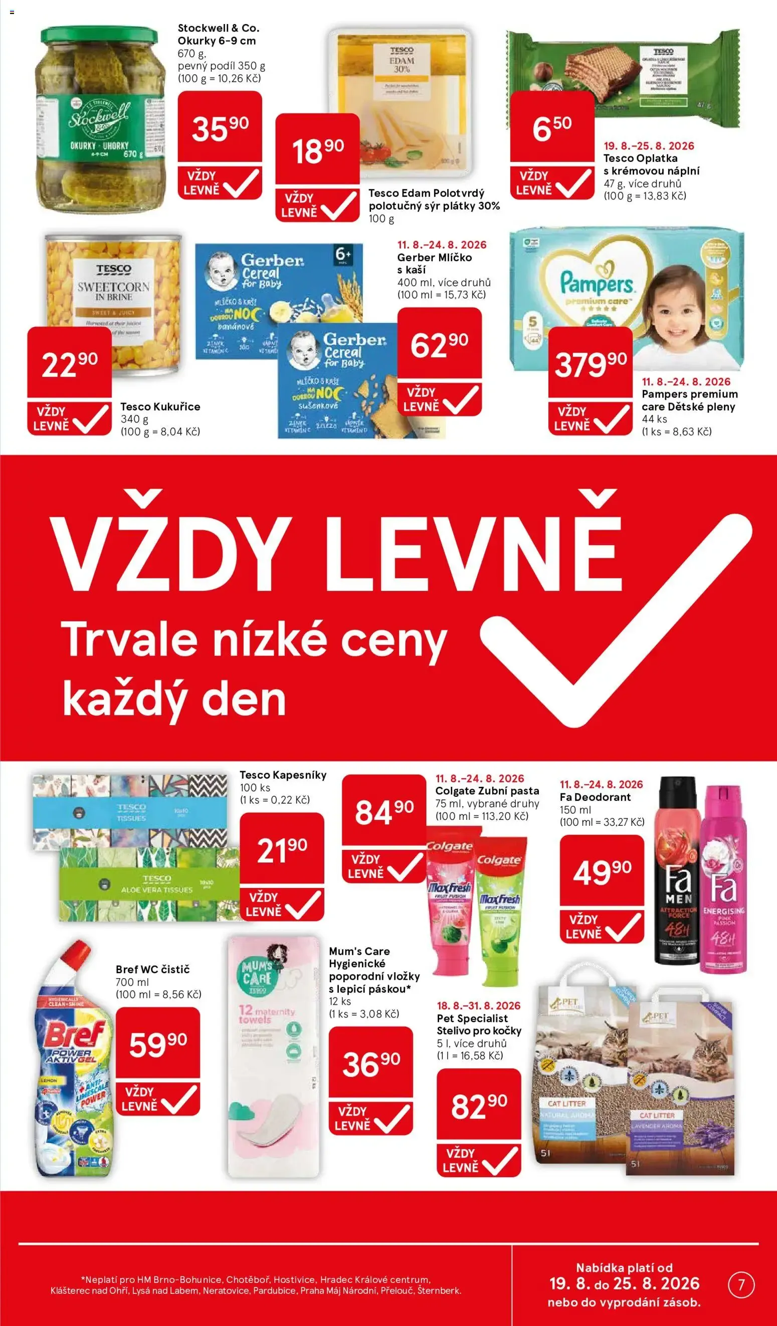 Tesco leták na tento + příští týden 19.08.2026 - 19. srpna 25. srpna 2026 - Page 7