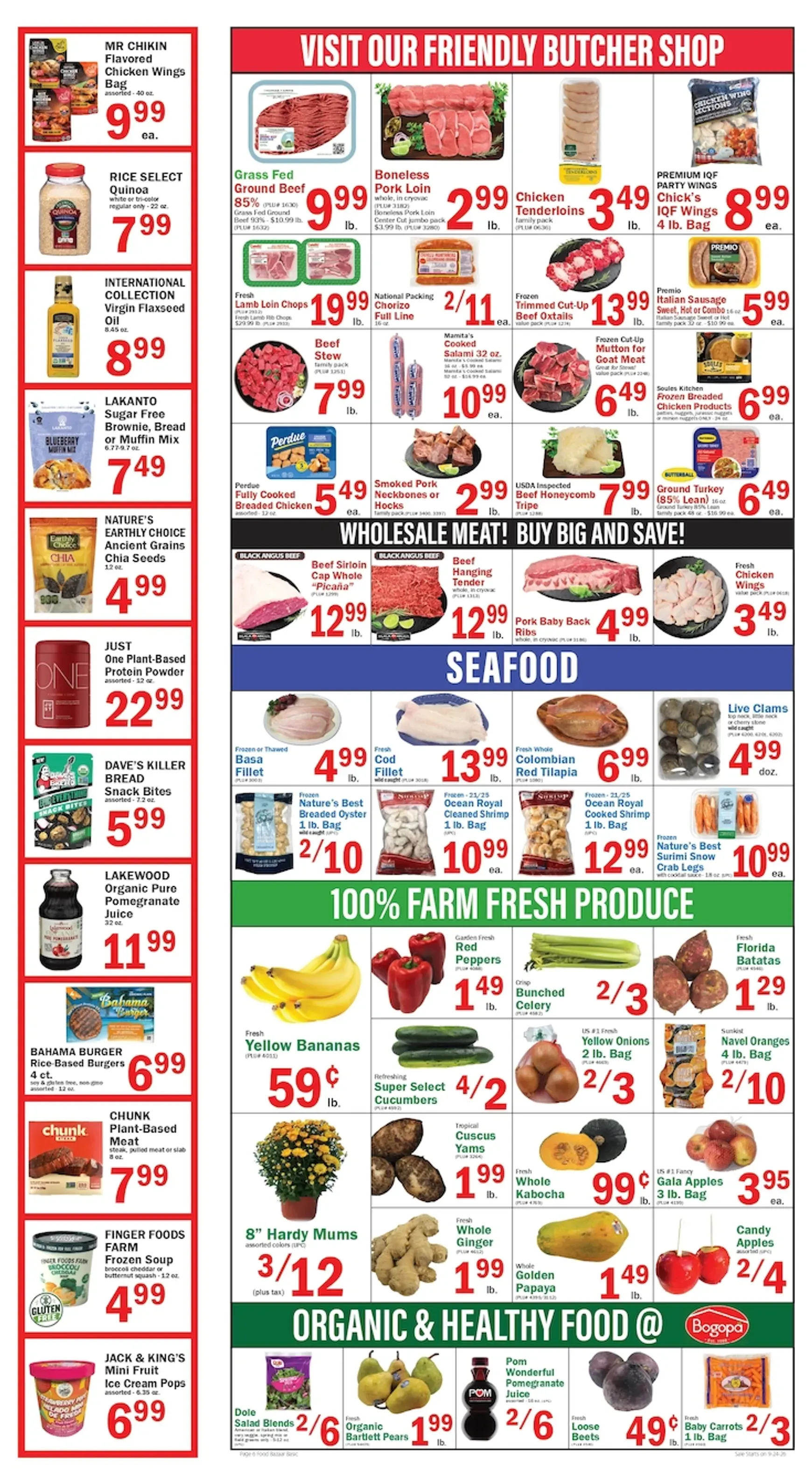 Weekly ad Food Bazaar Supermarket Flyer from September 24 to September 30 2026 - Page 6