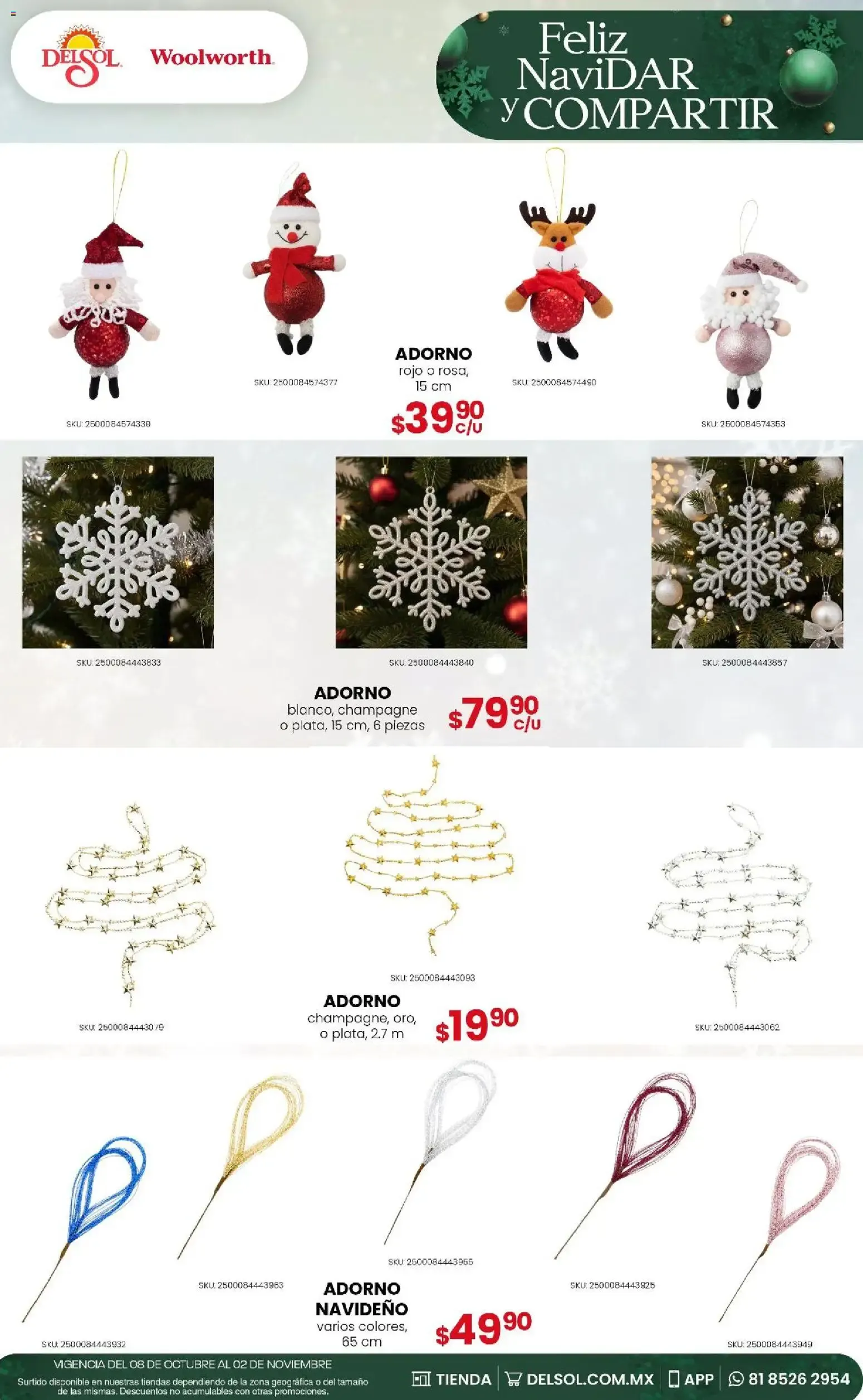 Catálogo de Del Sol y Woolworth - Feliz NaviDar y Compartir (08/10/2026 - 02/11/2026) - catálogo en línea 8 de octubre al 2 de noviembre 2026 - Pagina 14