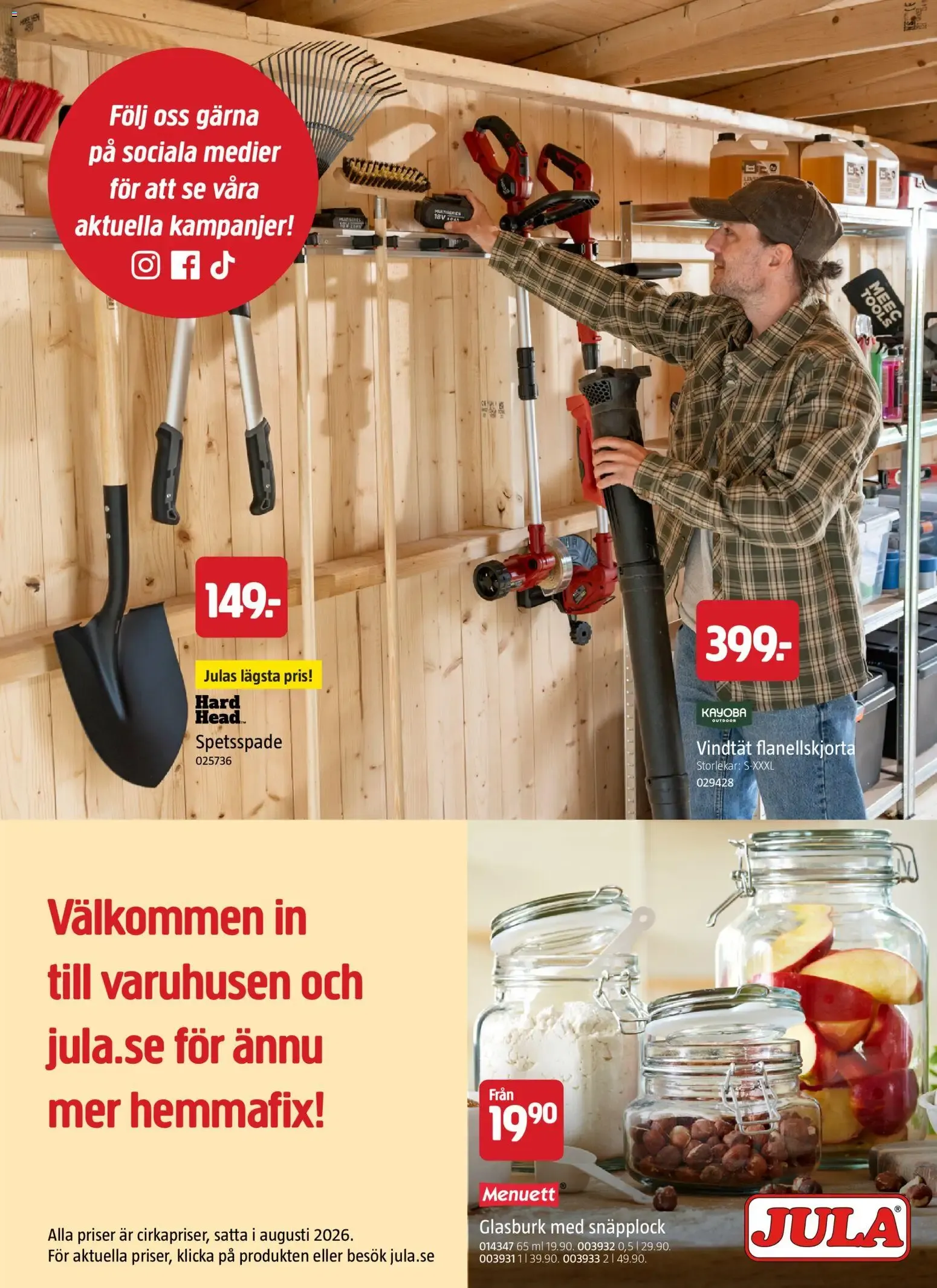 Jula: Blås liv i din fixarhöst! från 1 september till 30 oktober 2026 - Reklamblad sidor 58