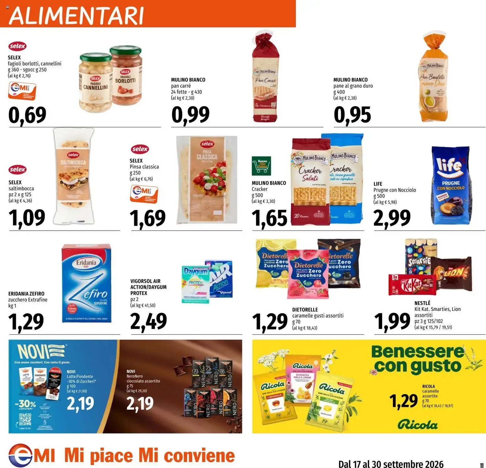 EMI volantino dal 17/09/2026 - online Offerte da 17 settembre a 30 settembre di 2026 - Pagina del volantino 11
