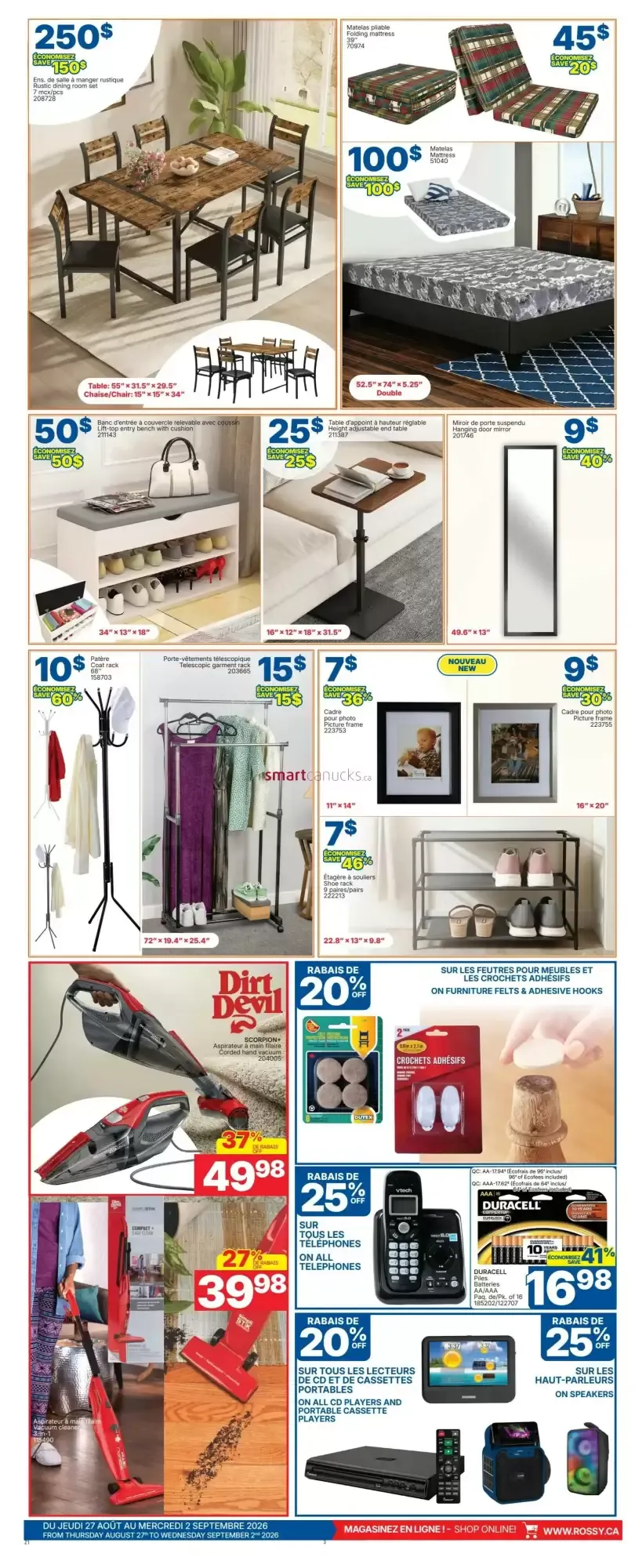 Rossy - 28 August from August 27 to September 2 2026 - flyer page 3