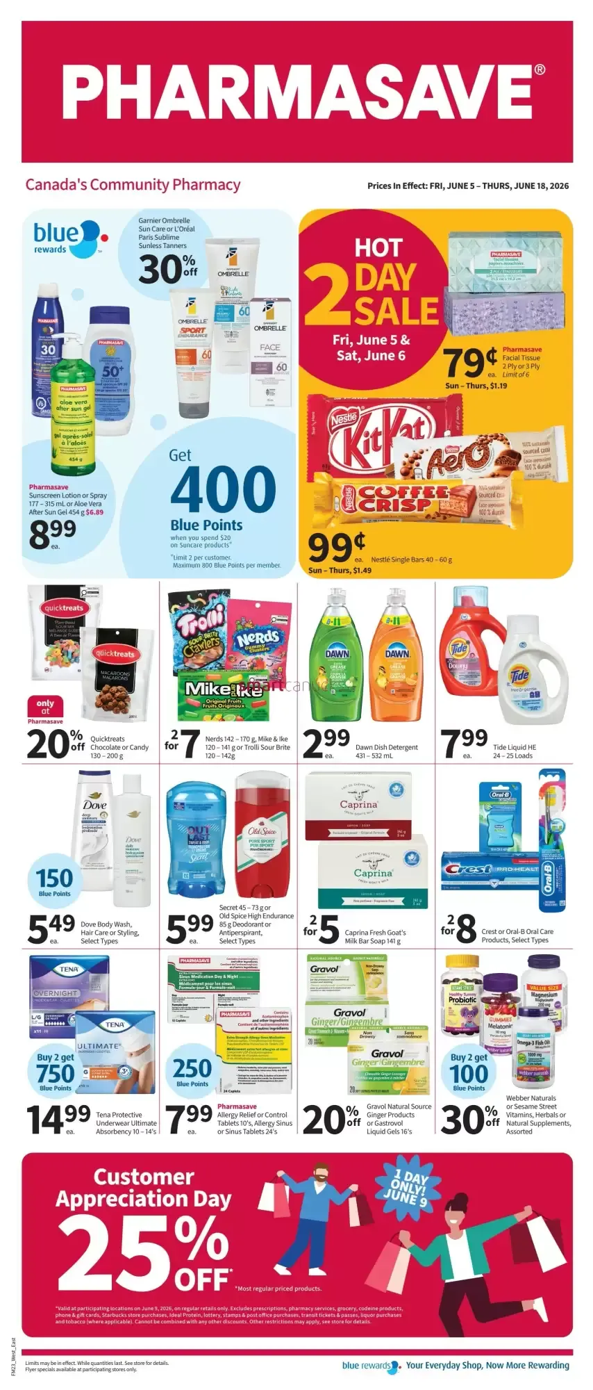 Pharmasave flyer from June 5 to June 18 2026 - flyer page 1