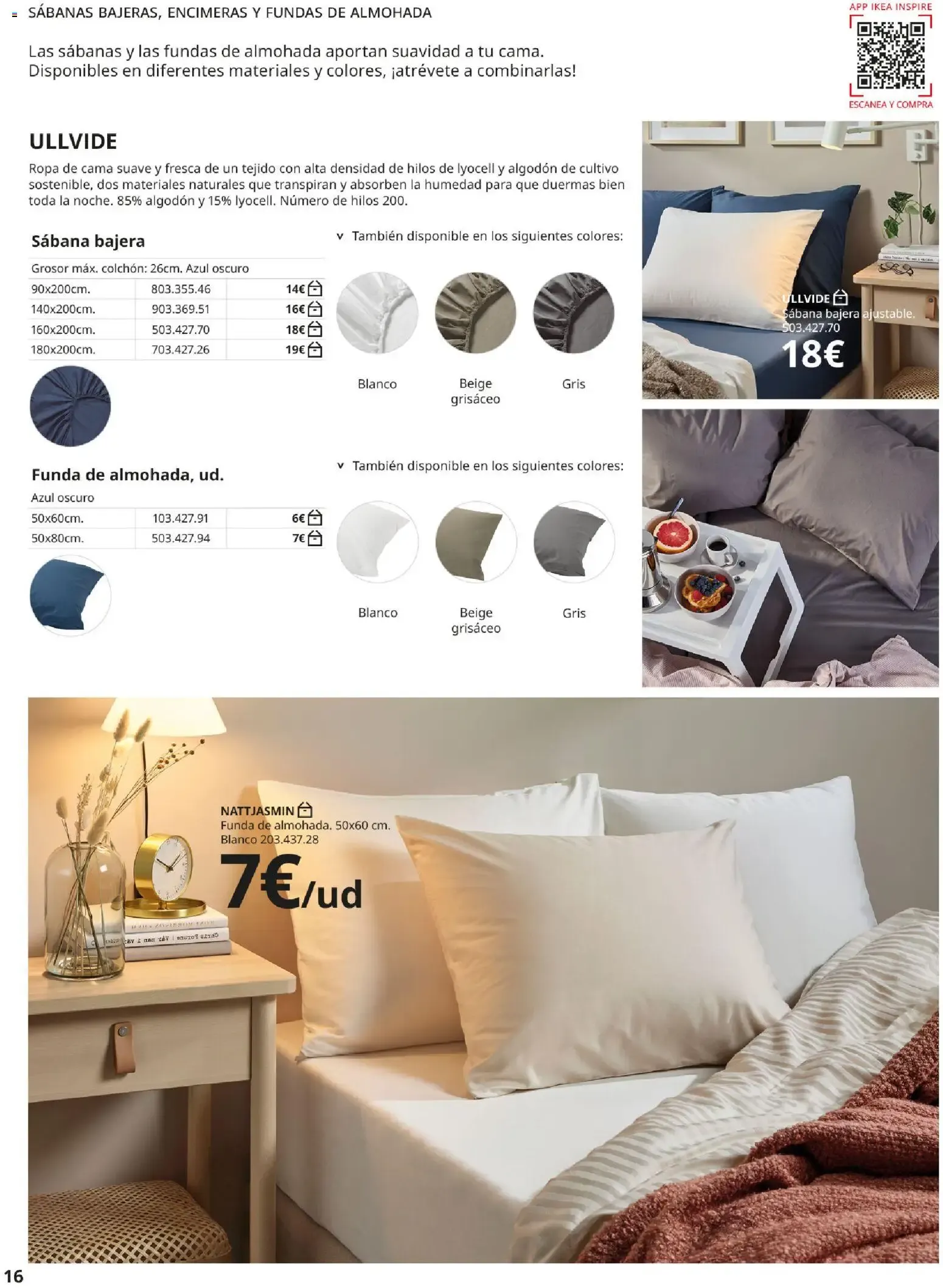 Catálogo de IKEA - Guía de Compra Ropa de cama 1 de septiembre al 31 de enero 2027 - Página 16