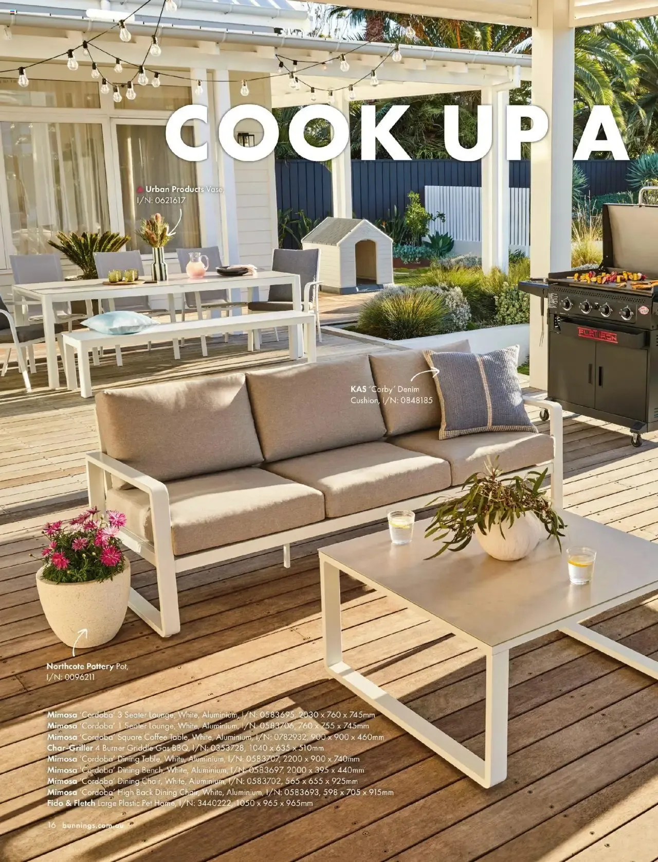 Bunnings Warehouse Outdoor Style Guide - Catalogue valid from 25 August to 25 August 2026 - page 16