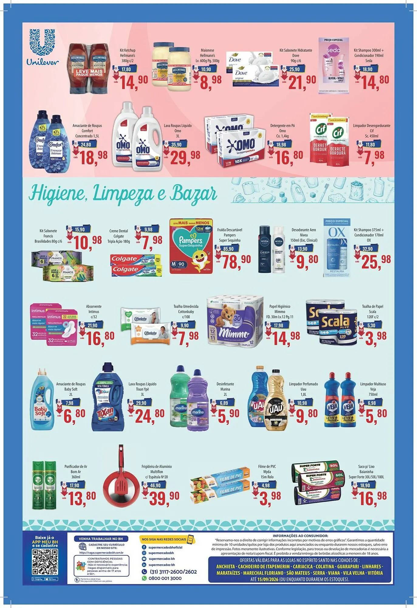 Encarte de Folheto Supermercados BH 1 de agosto até 13 de setembro 2026 - Pagina 4