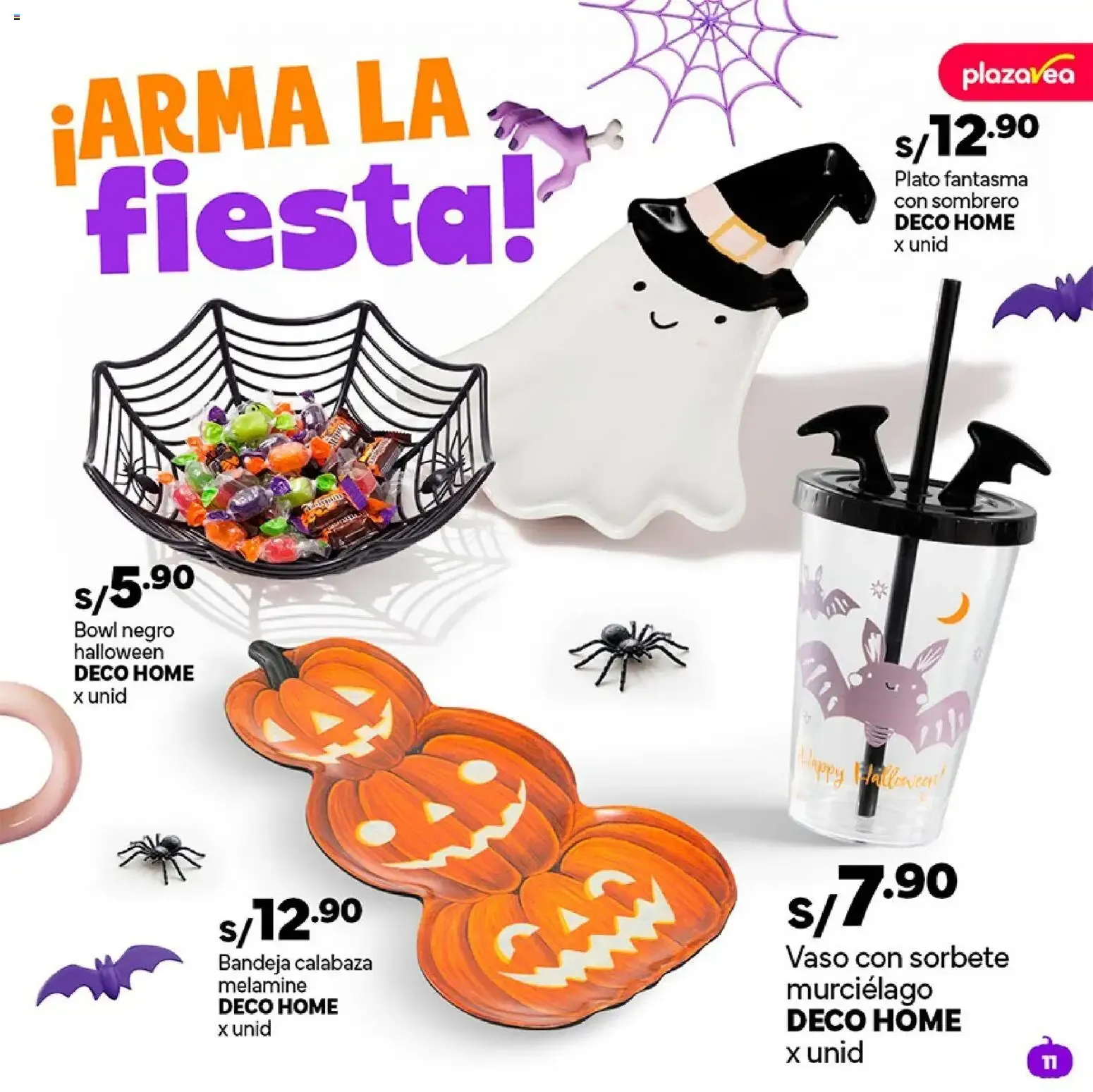 Catalogo de Catálogo Plaza Vea - Díptico Halloween online del 12/10/2026 12 de octubre al 1 de noviembre 2026 - Pag 11